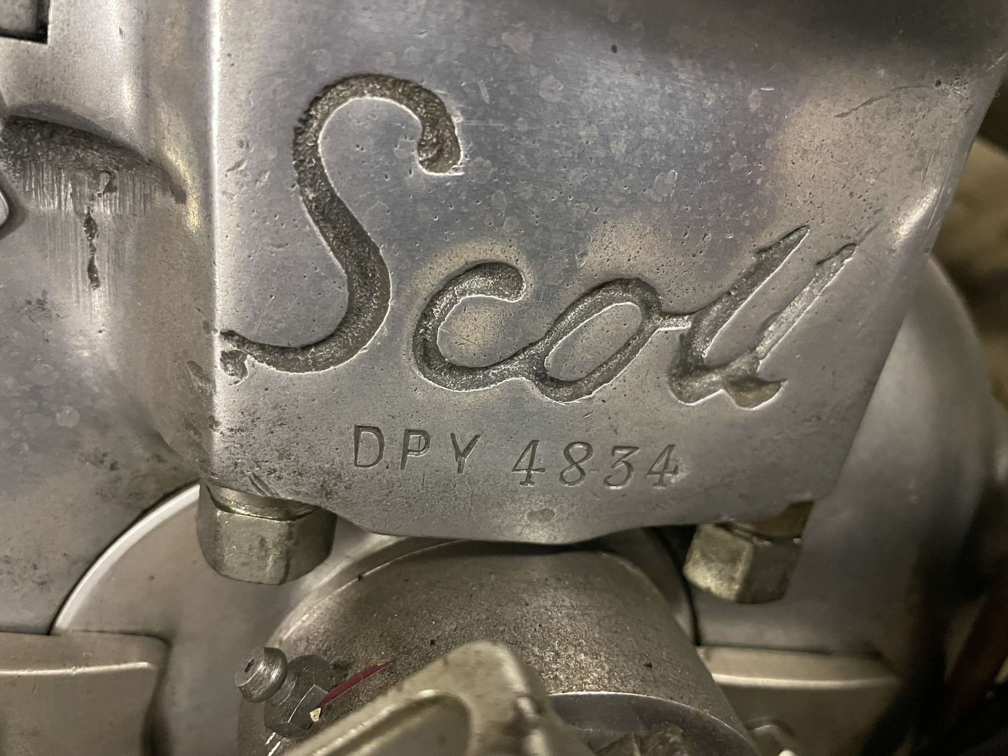 1947 Scott Flying Squirrel 596cc-Sold