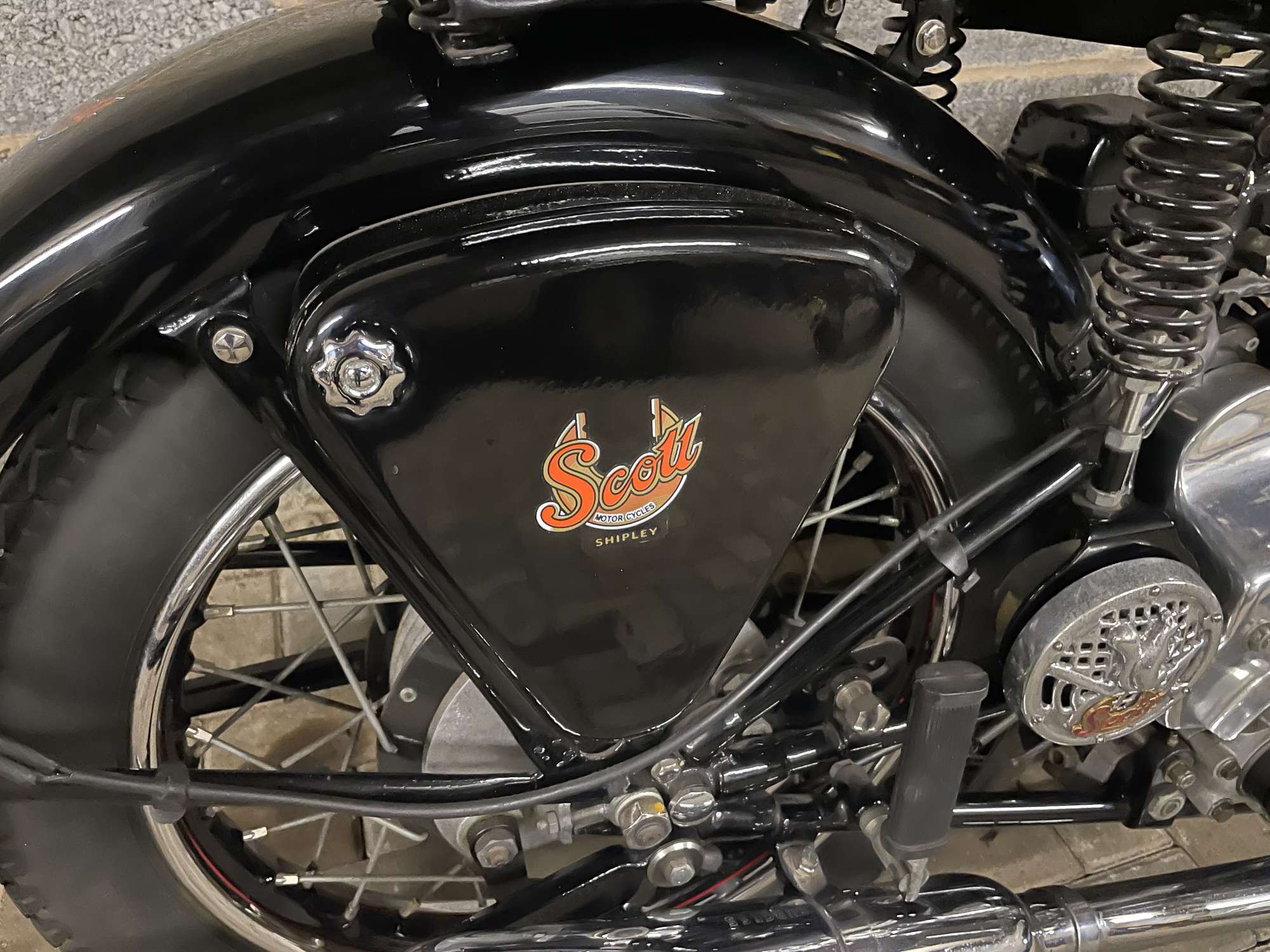 1947 Scott Flying Squirrel 596cc-Sold