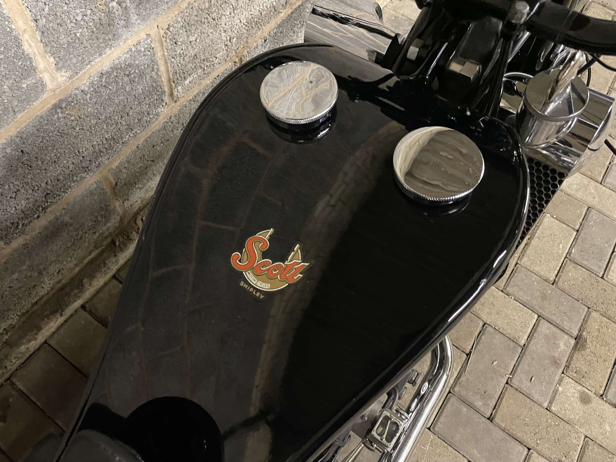 1947 Scott Flying Squirrel 596cc-Sold