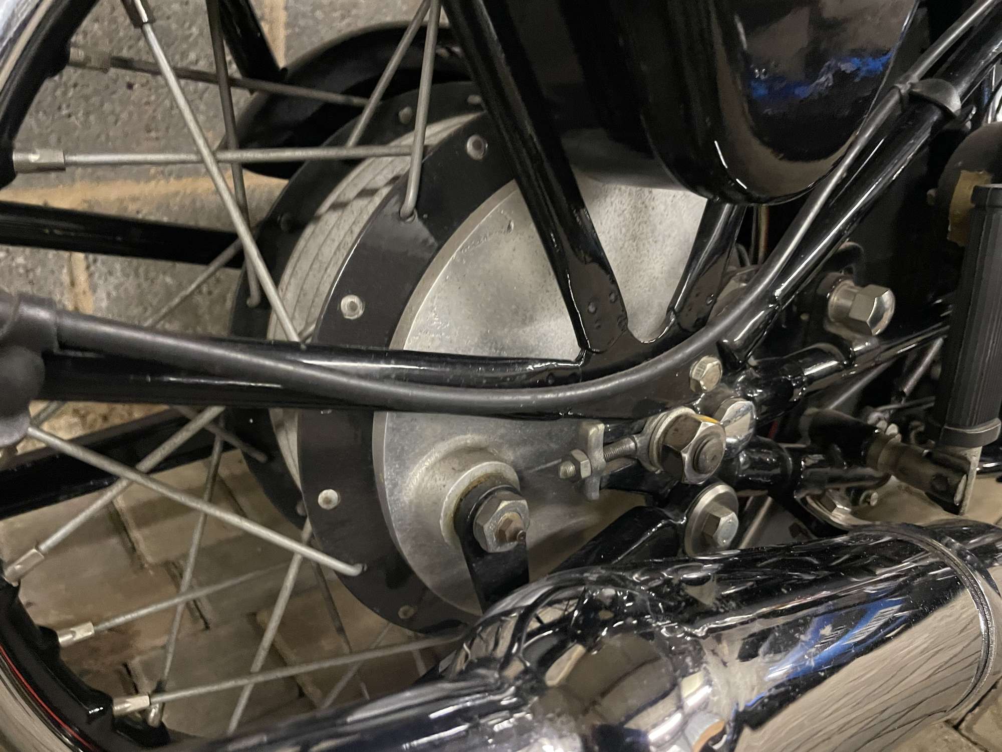 1947 Scott Flying Squirrel 596cc-Sold