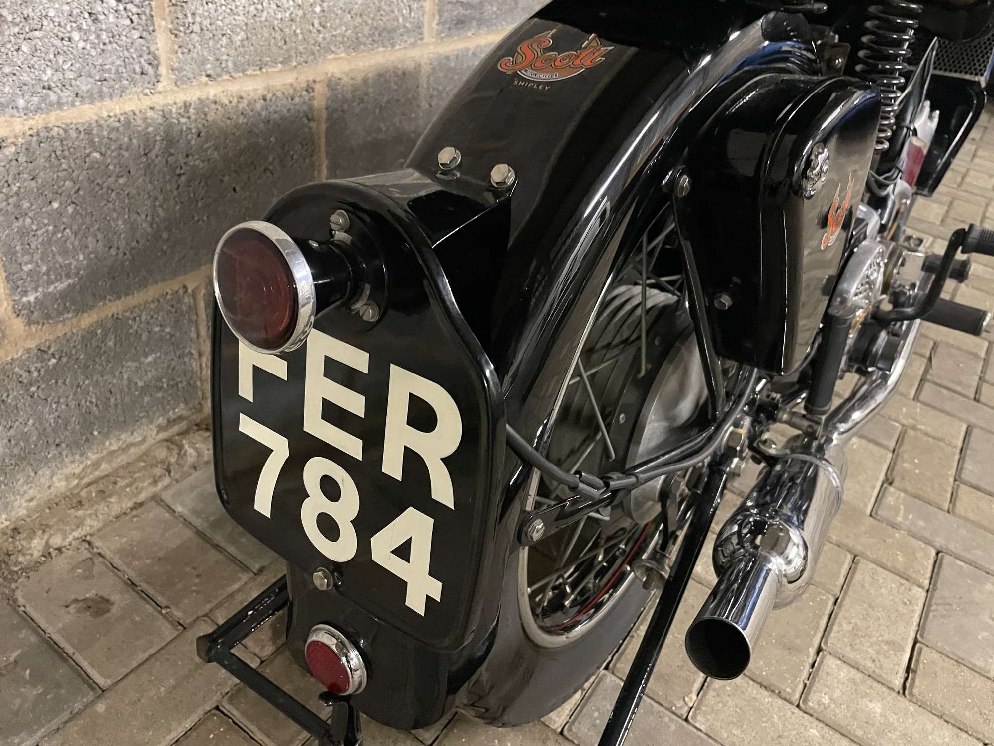 1947 Scott Flying Squirrel 596cc-Sold