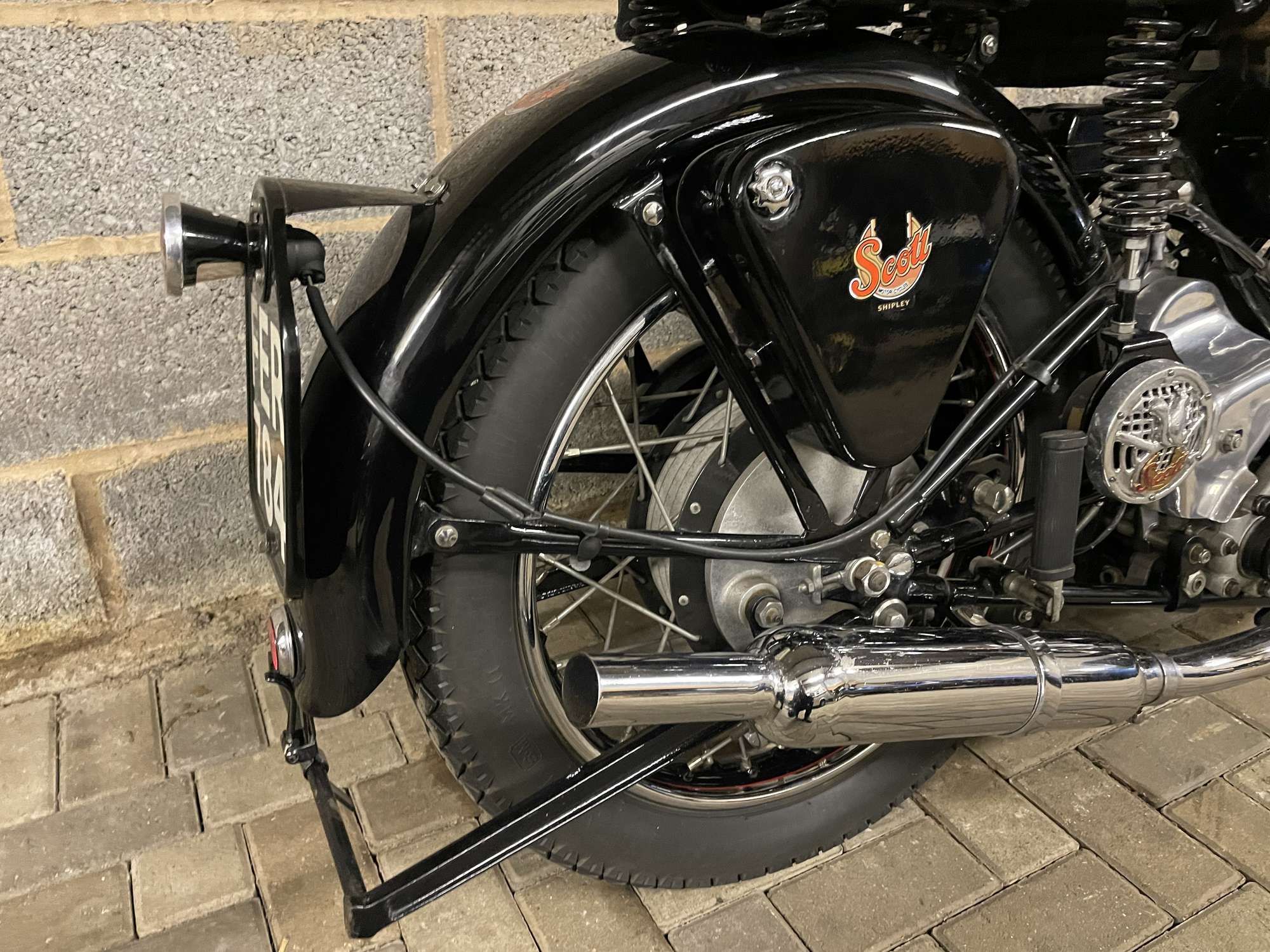 1947 Scott Flying Squirrel 596cc-Sold