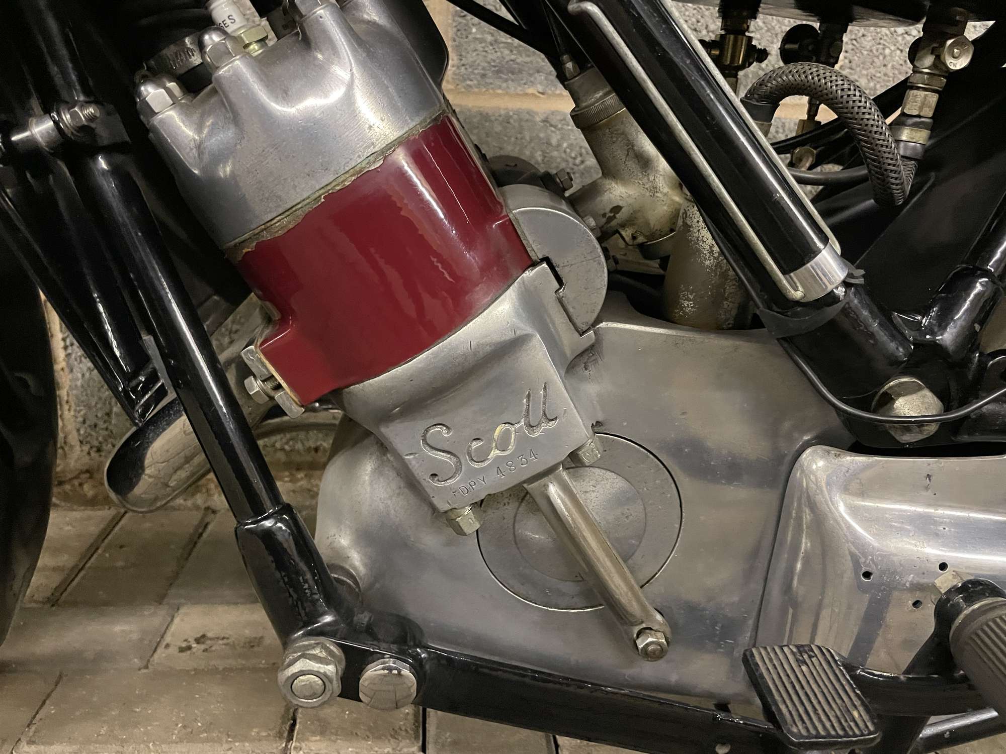 1947 Scott Flying Squirrel 596cc-Sold