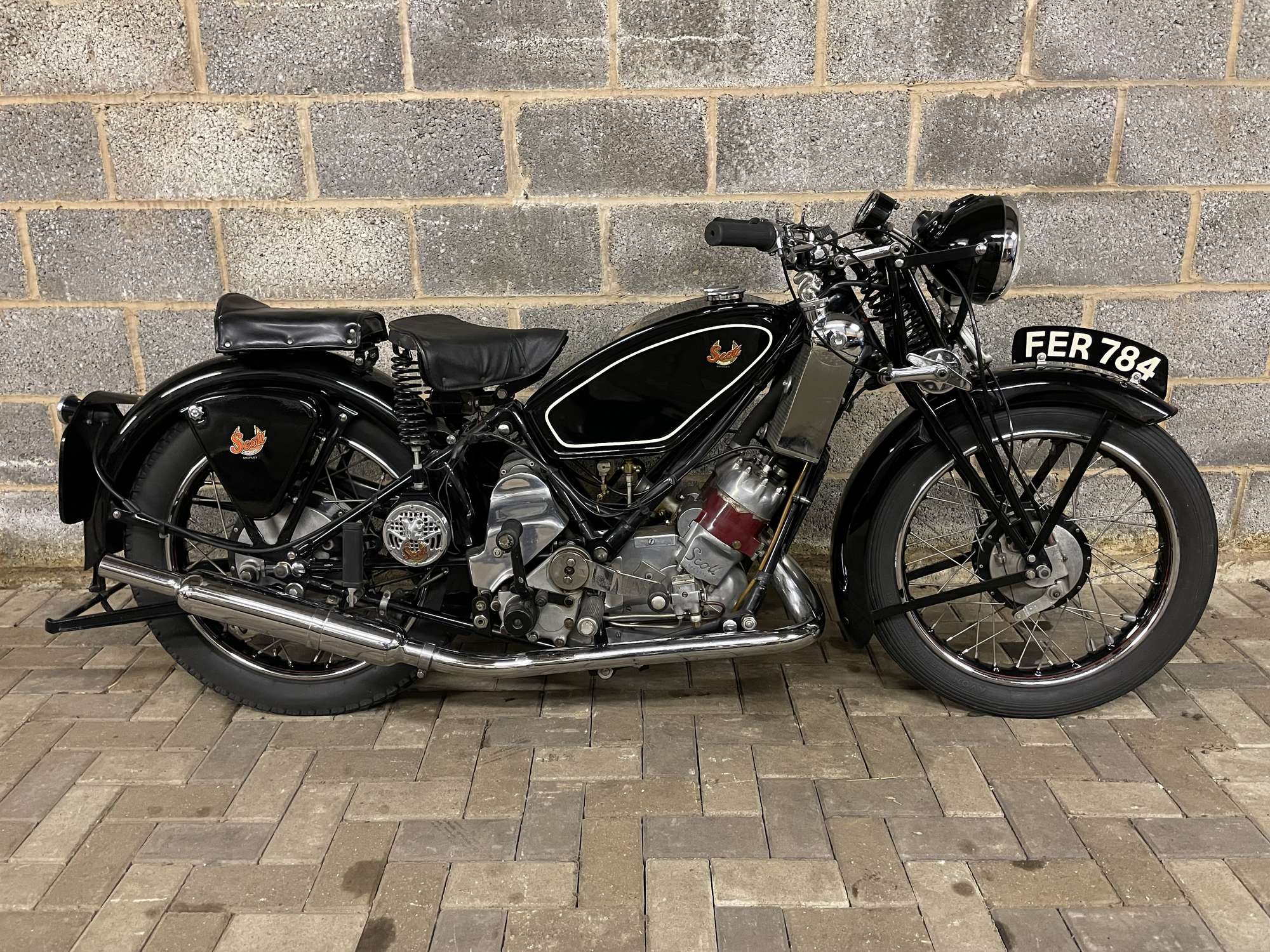 1947 Scott Flying Squirrel 596cc-Sold