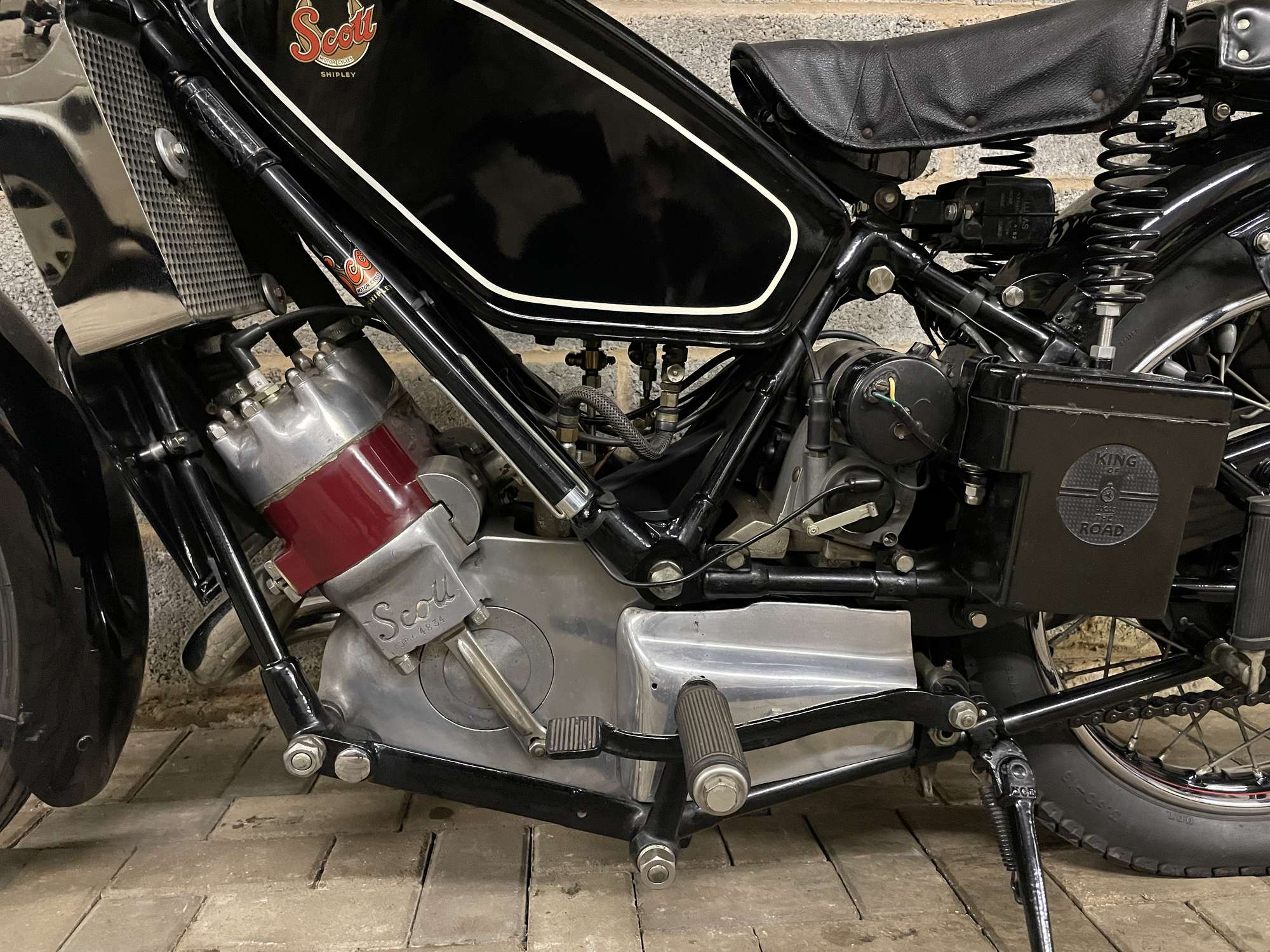 1947 Scott Flying Squirrel 596cc-Sold