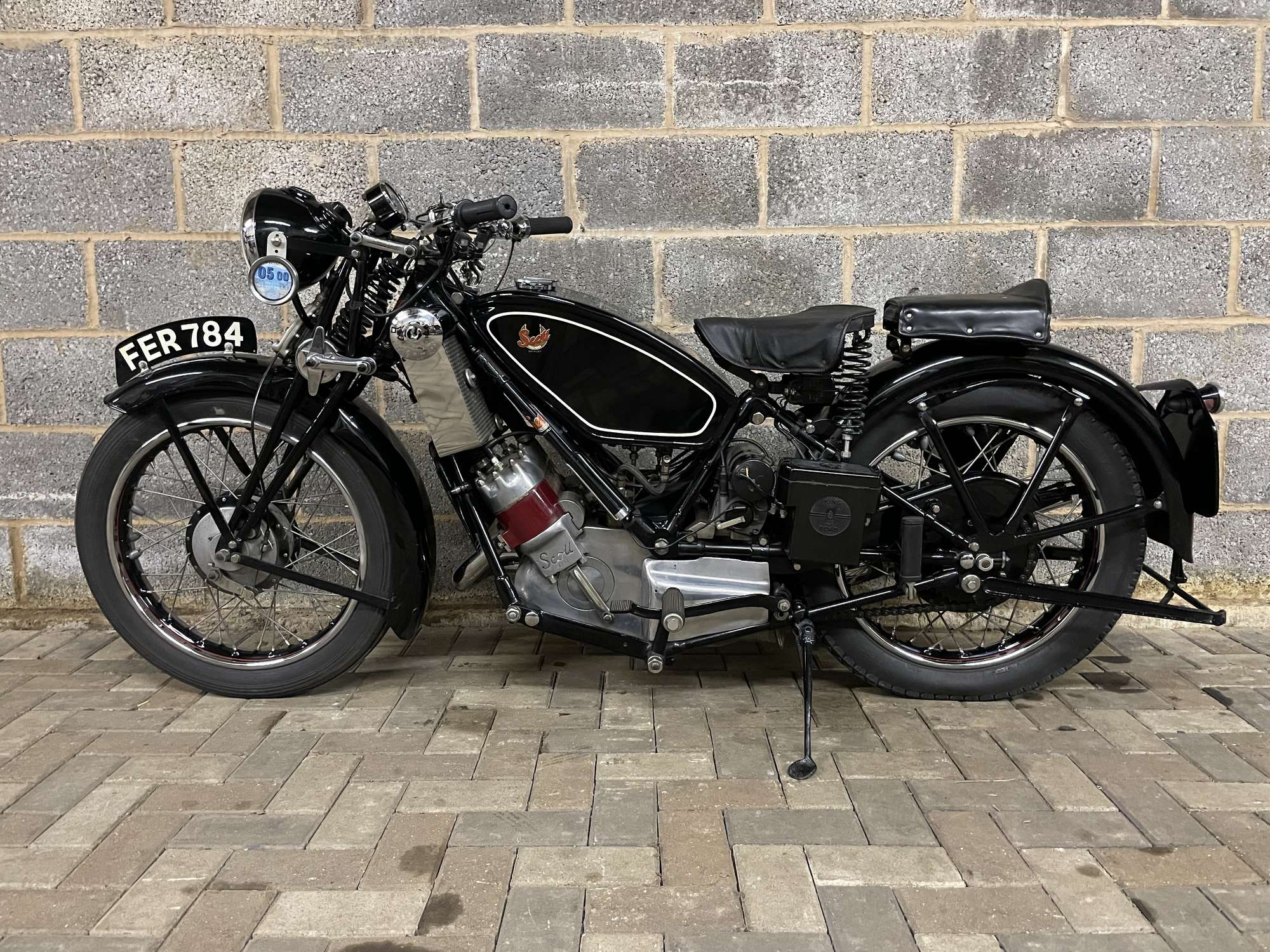 1947 Scott Flying Squirrel 596cc-Sold
