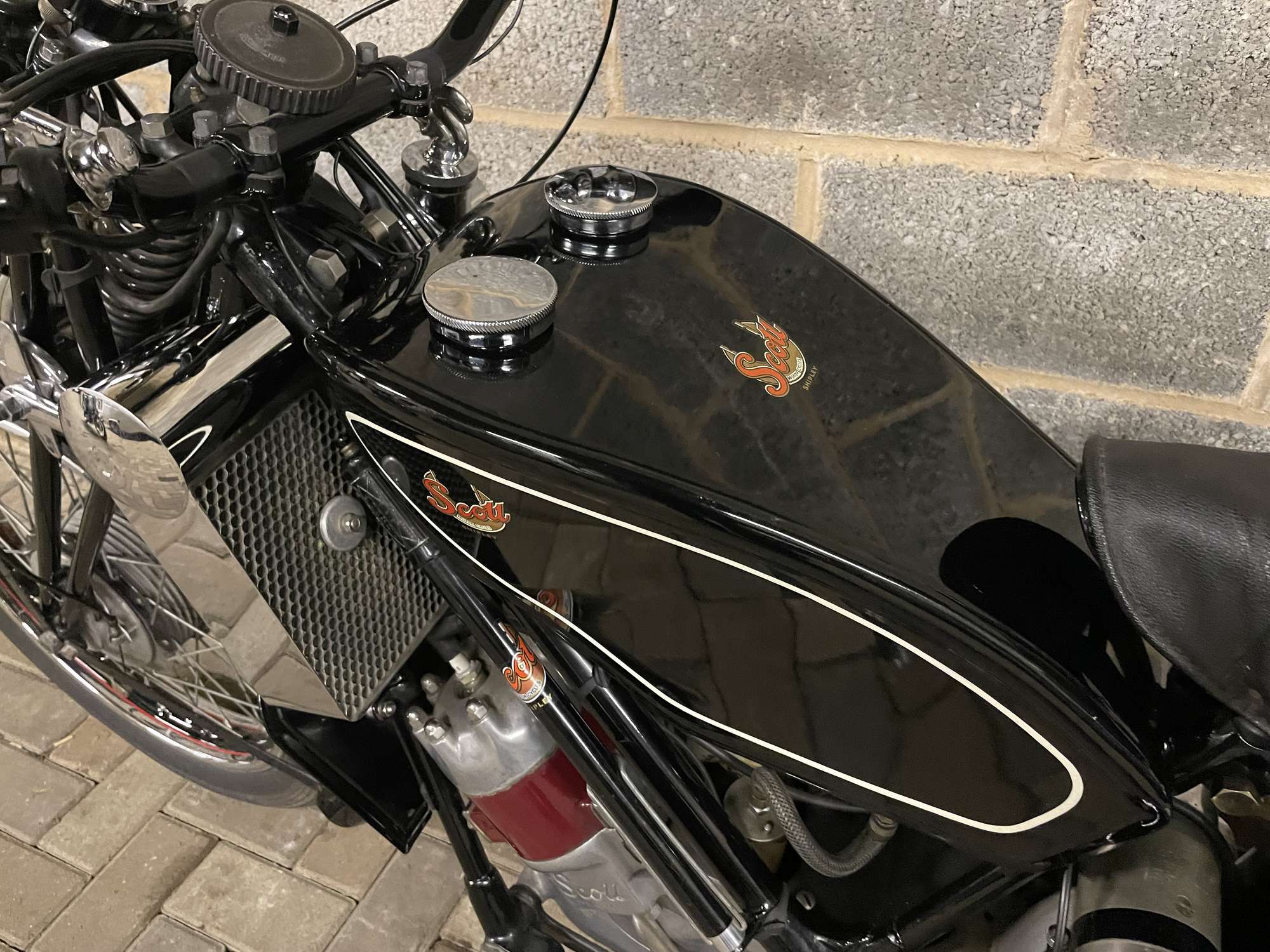 1947 Scott Flying Squirrel 596cc-Sold