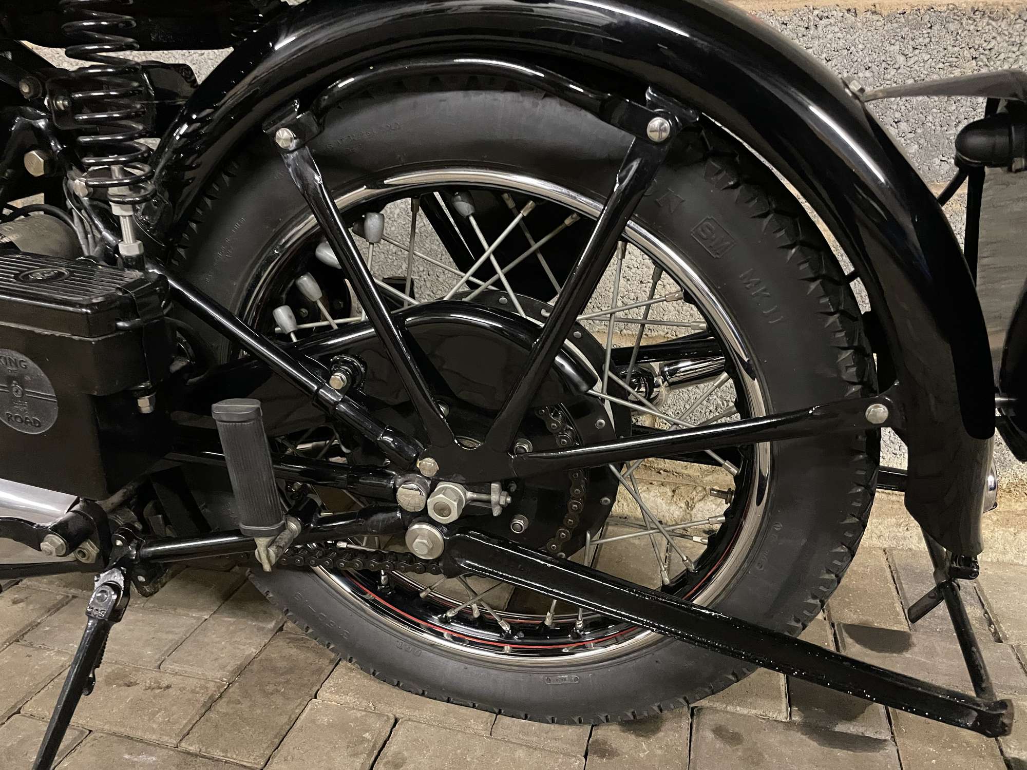 1947 Scott Flying Squirrel 596cc-Sold