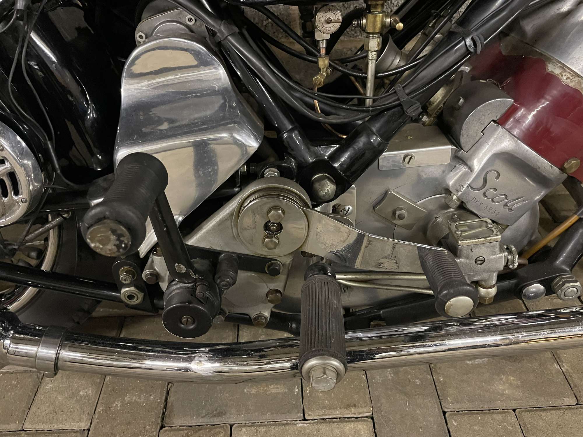 1947 Scott Flying Squirrel 596cc-Sold