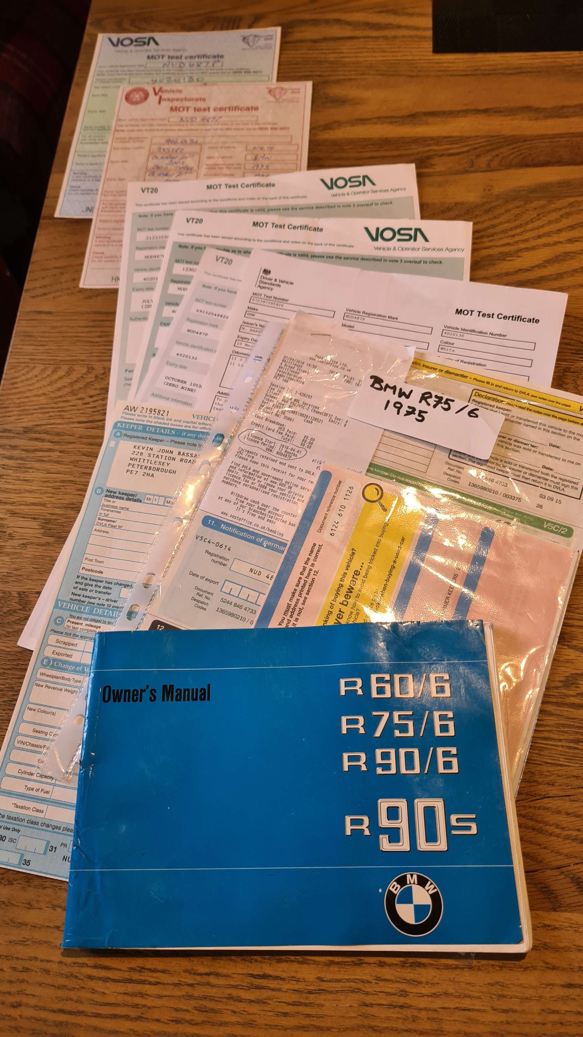 1975 BMW R75/6 746cc-Auction Lot