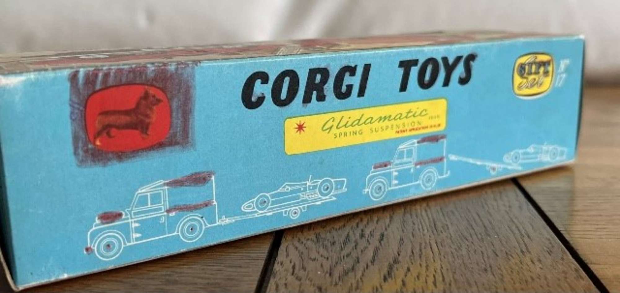 A rare Ferrari F1 Corgi Gift Set No. 17 'Glidamatic' (1963-6-Sold
