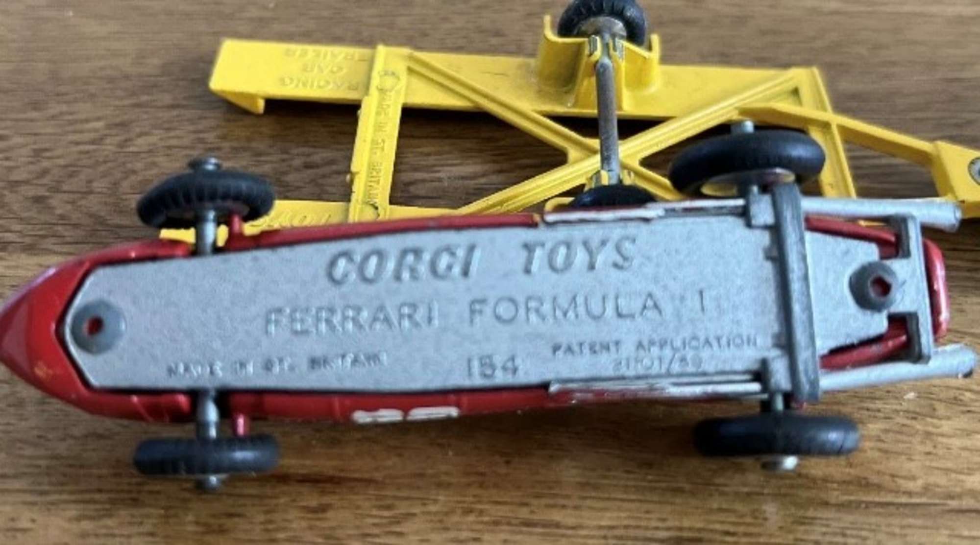 A rare Ferrari F1 Corgi Gift Set No. 17 'Glidamatic' (1963-6-Sold