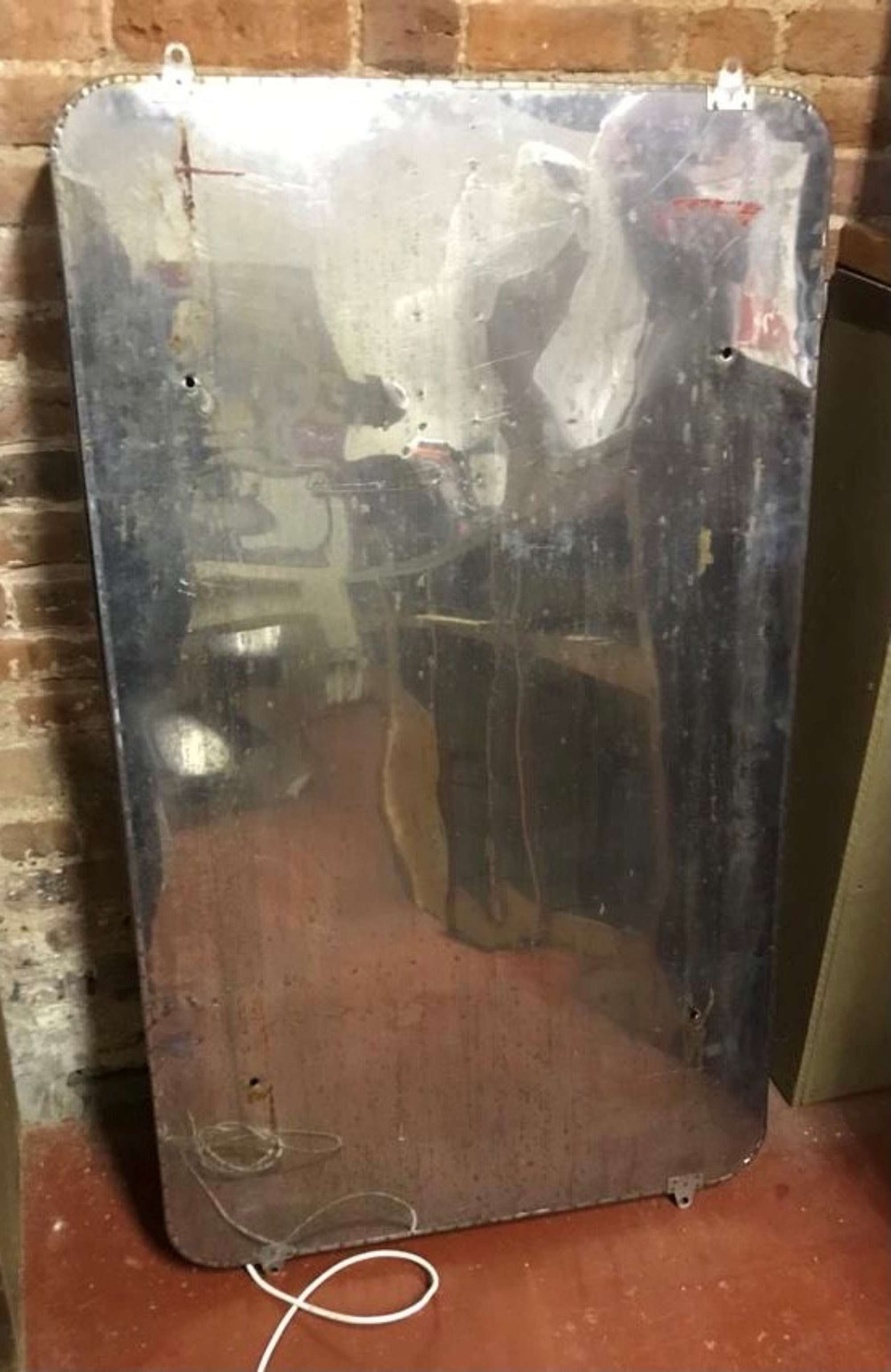 A superb, original Ferrari dealership illuminated hanging wa-Sold