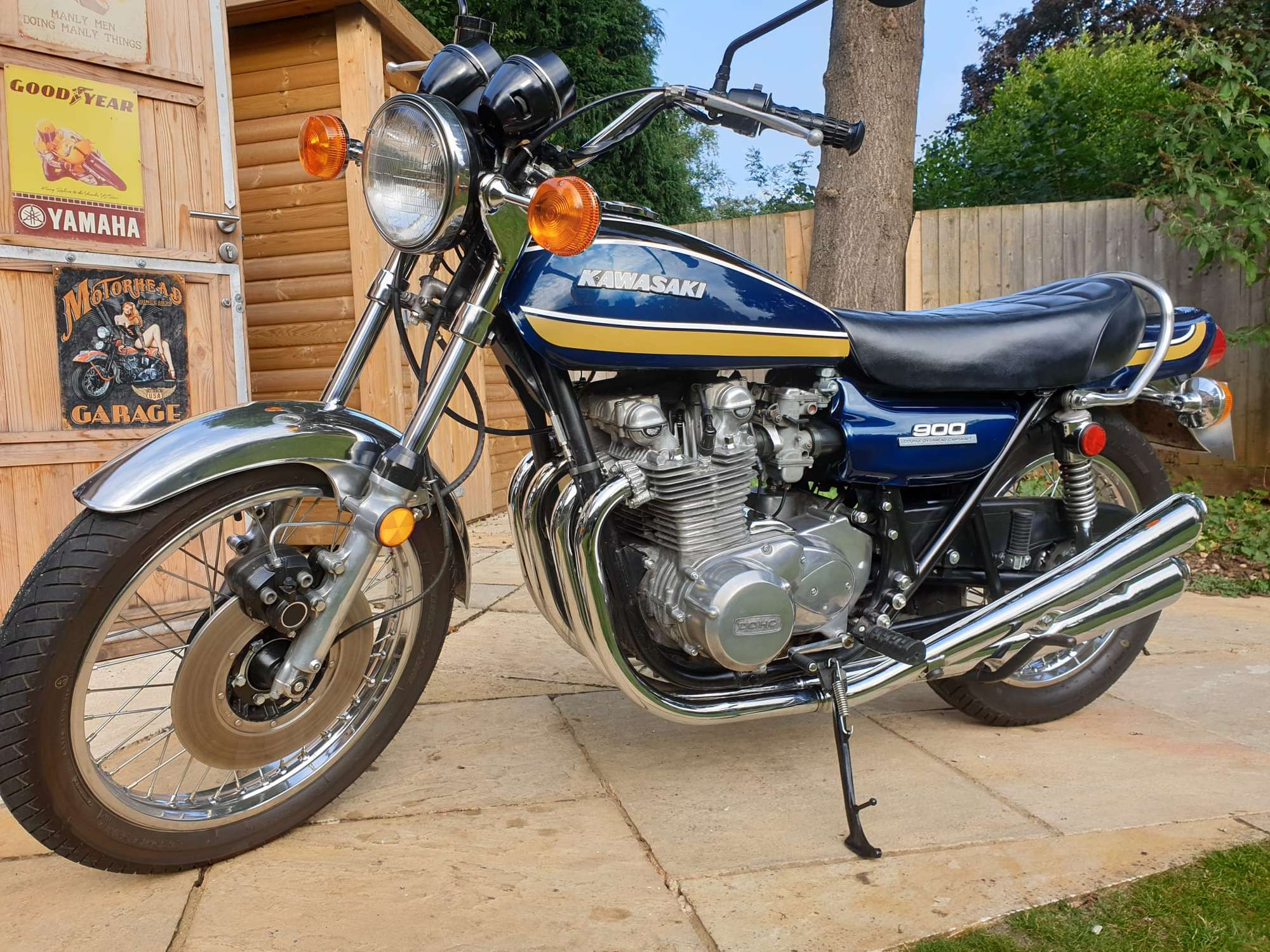 1975 Kawasaki Z1B 903cc-Auction Lot