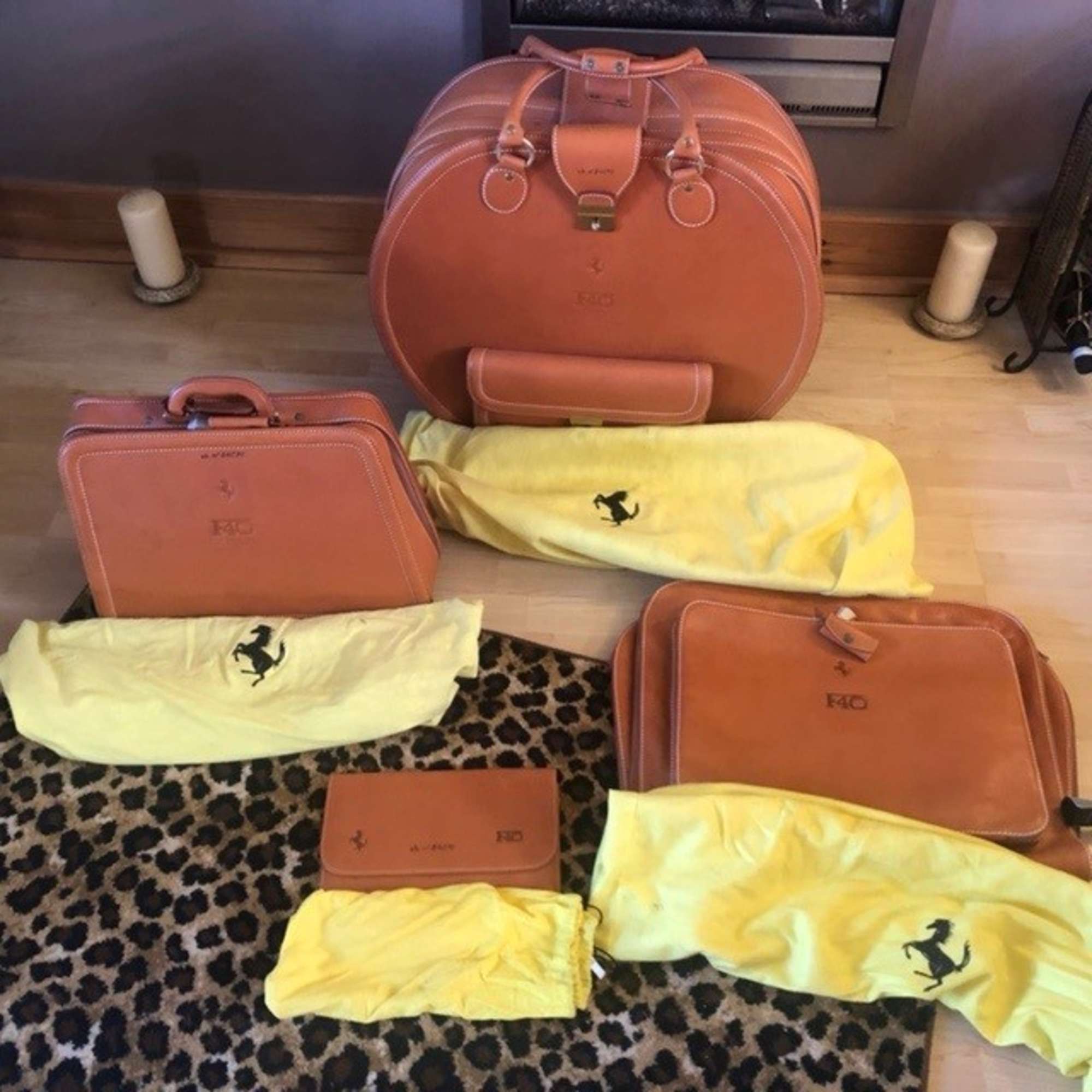 Ferrari F40 Complete Luggage Set-Sold