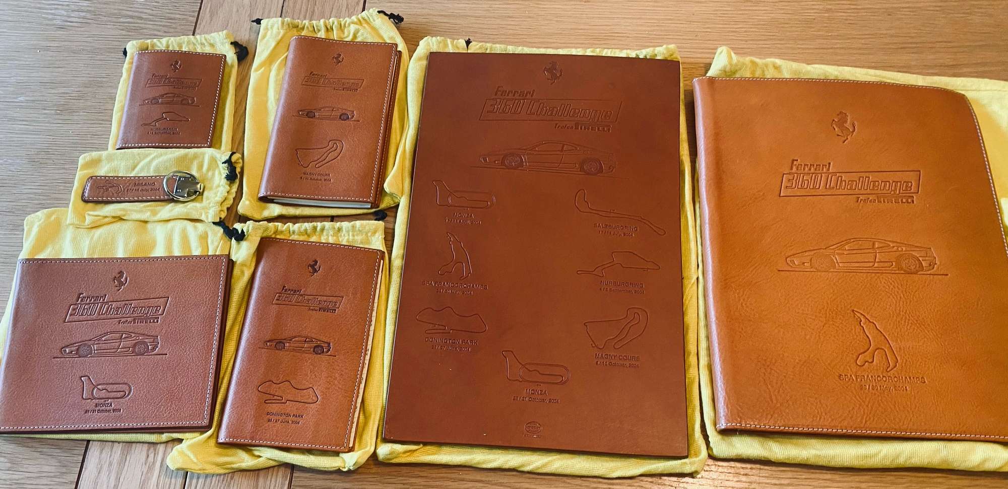 Schedoni Ferrari 360 Challenge Leather Mementos -Sold