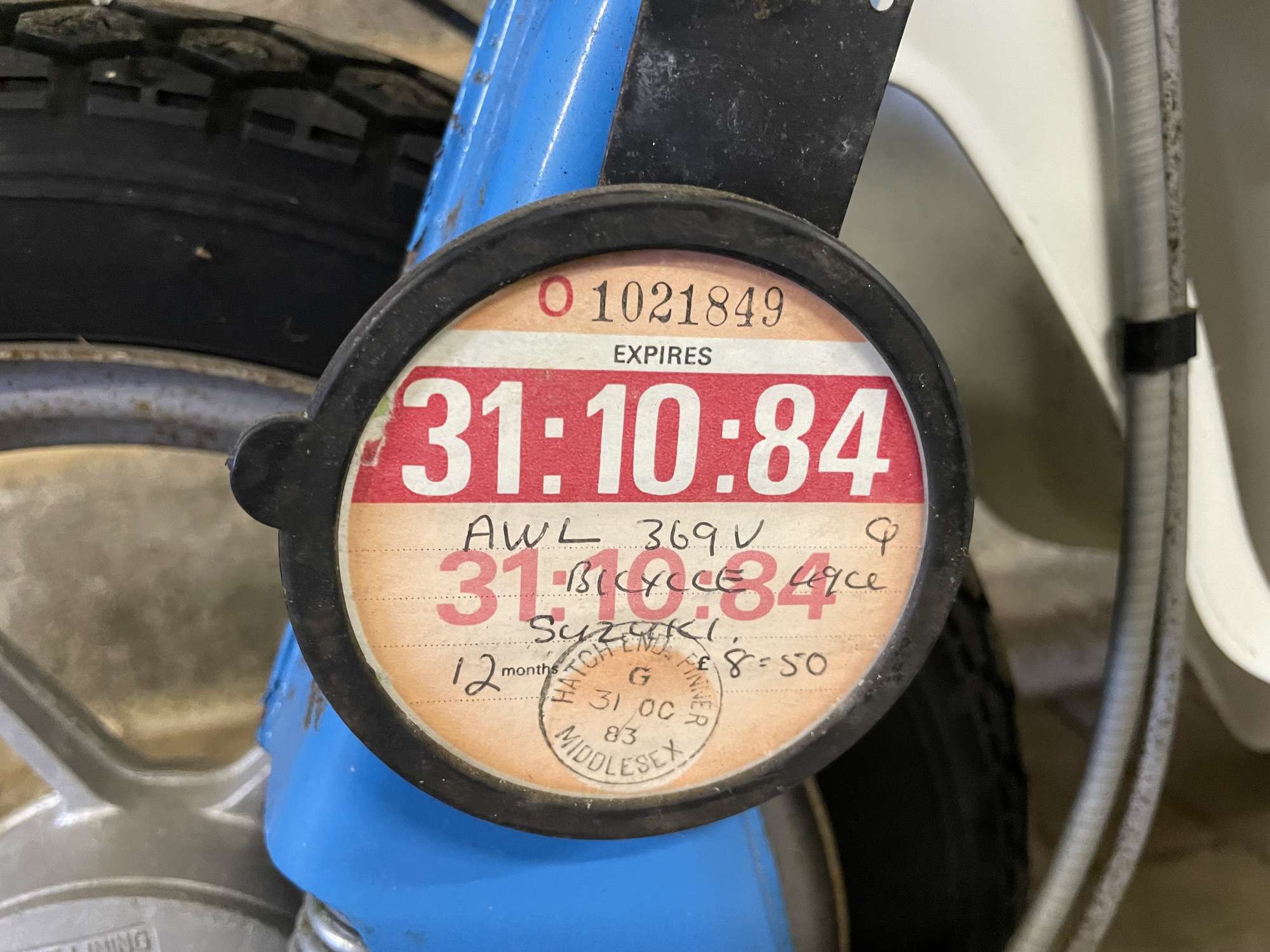 1979 Suzuki FZ50 49cc-Sold