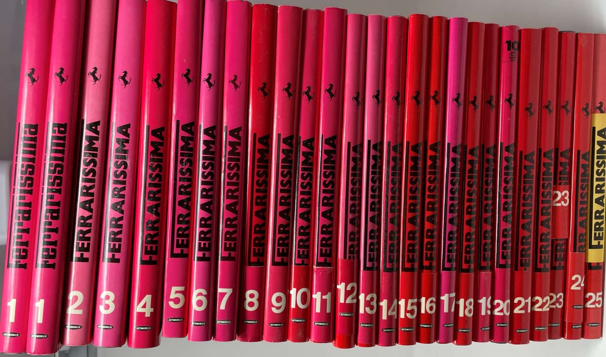 Ferrarissima Complete Set of Books Numbers 1-25-Sold
