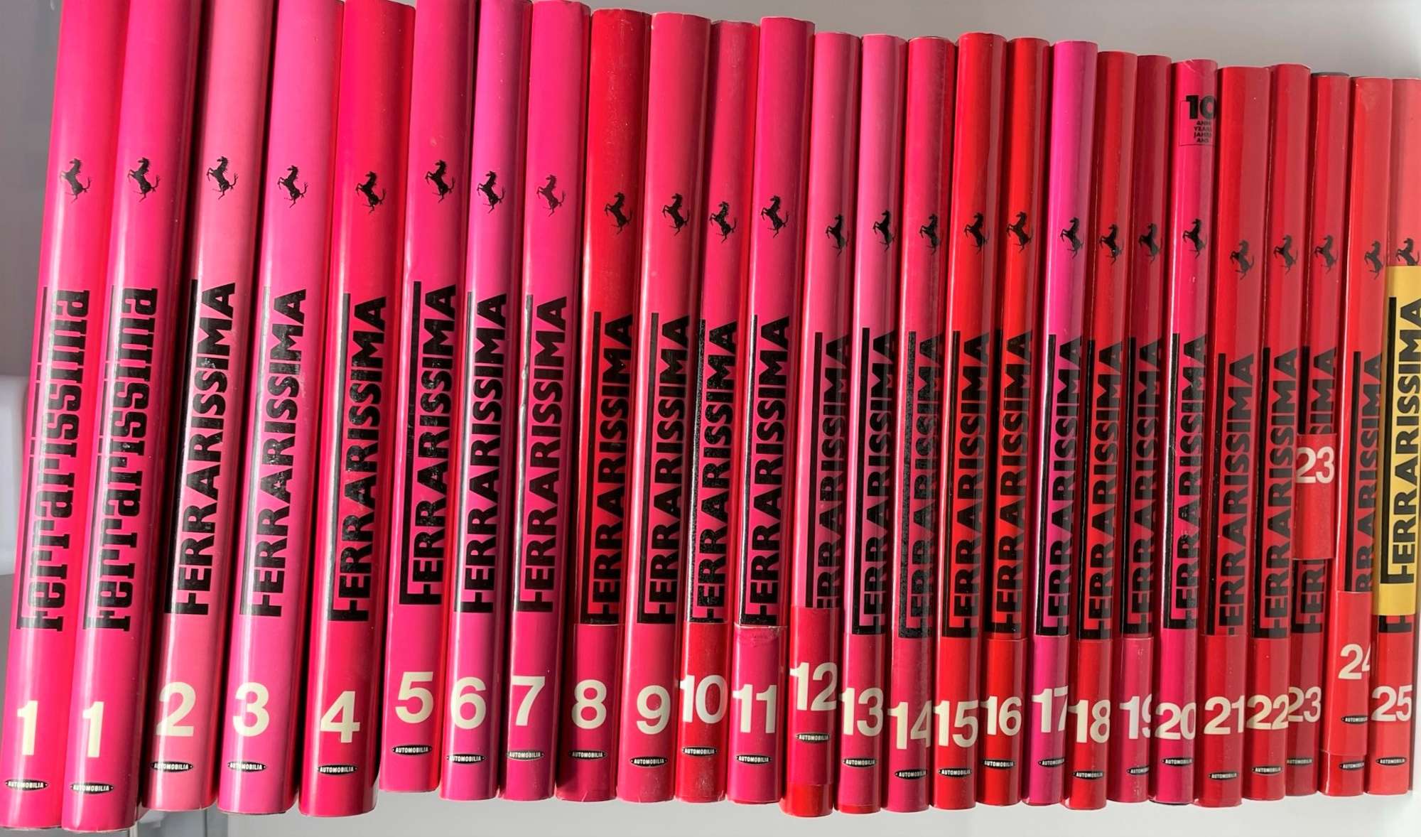 Ferrarissima Complete Set of Books Numbers 1-25-Sold