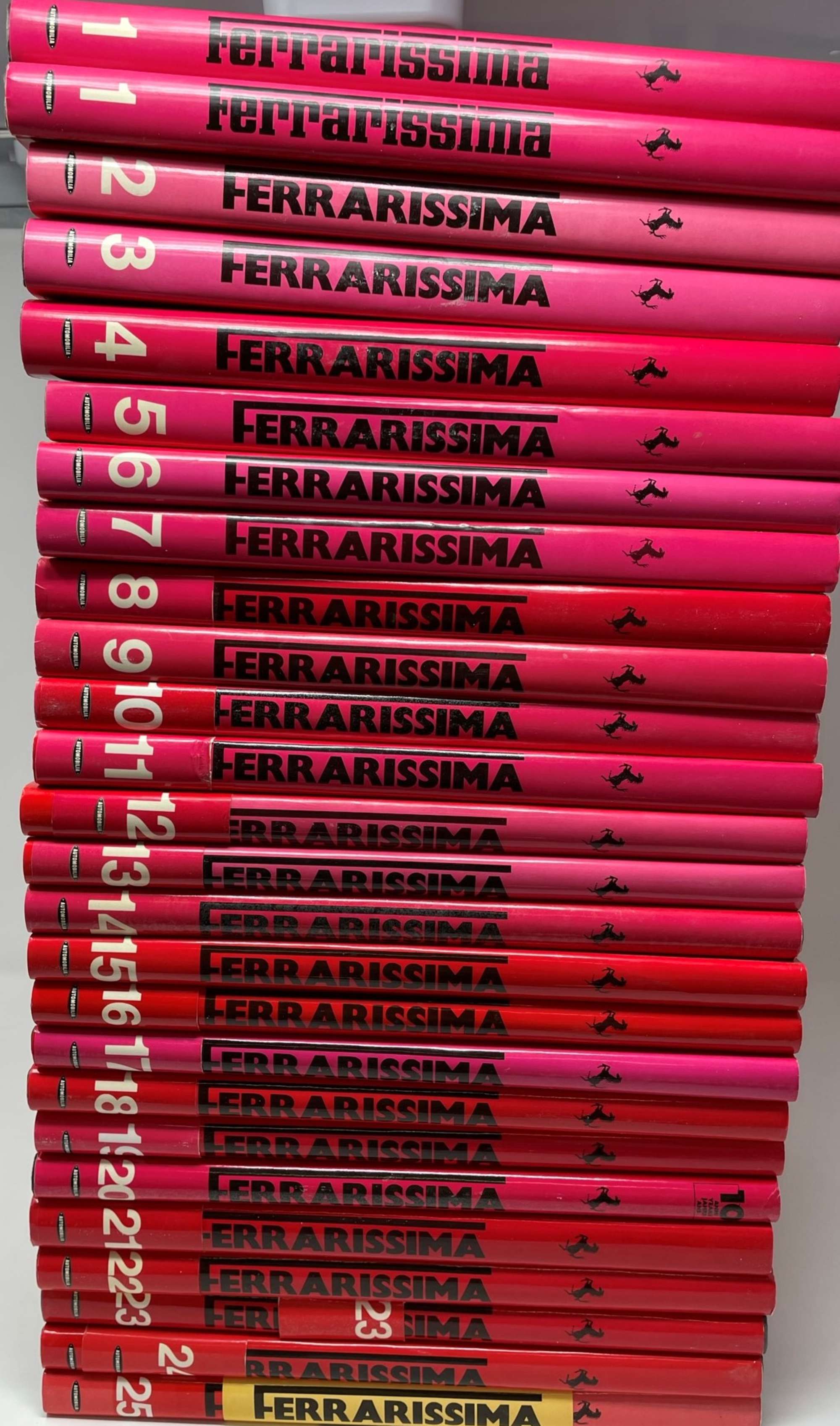 Ferrarissima Complete Set of Books Numbers 1-25-Sold