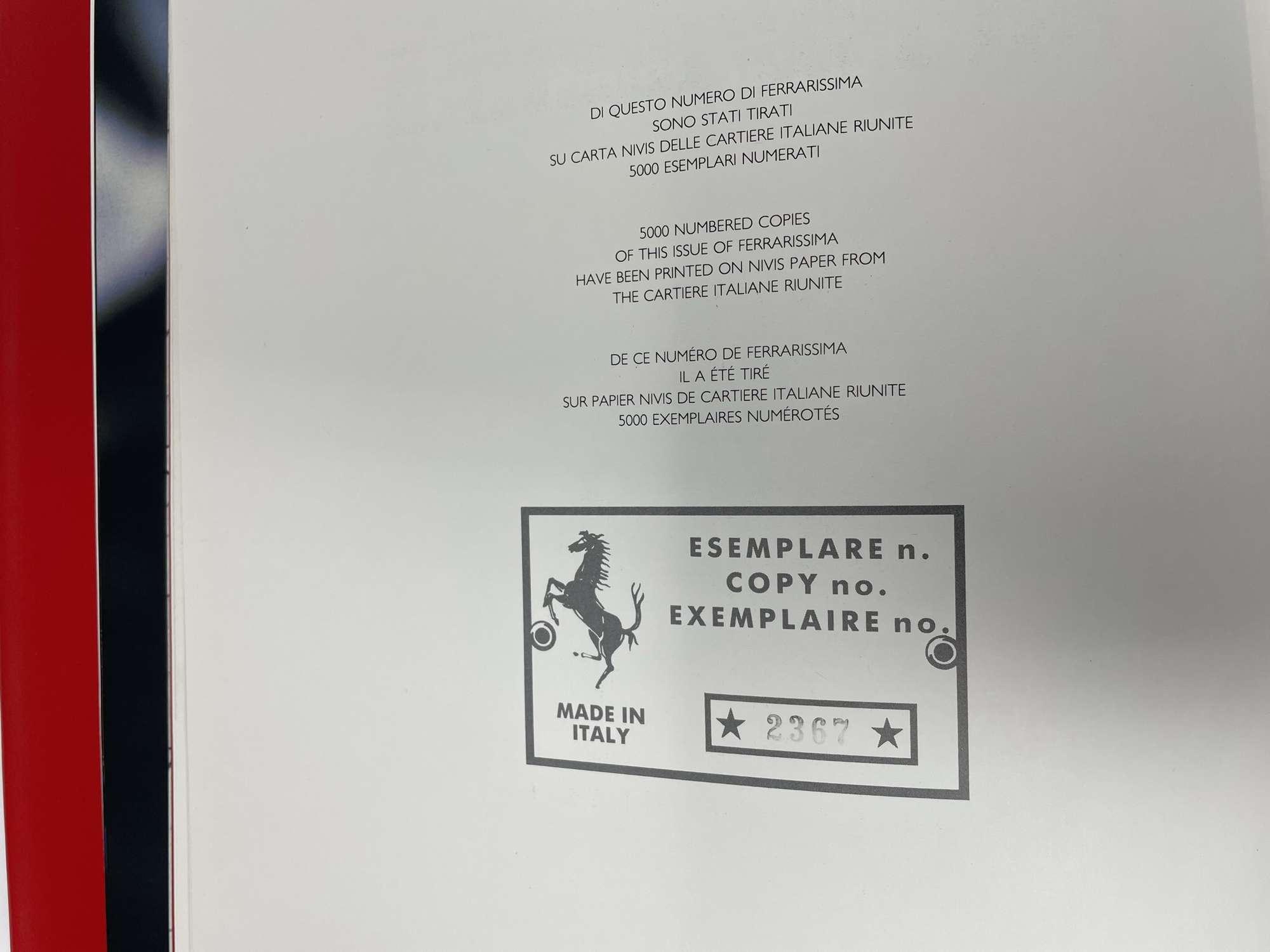 Ferrarissima Complete Set of Books Numbers 1-25-Sold