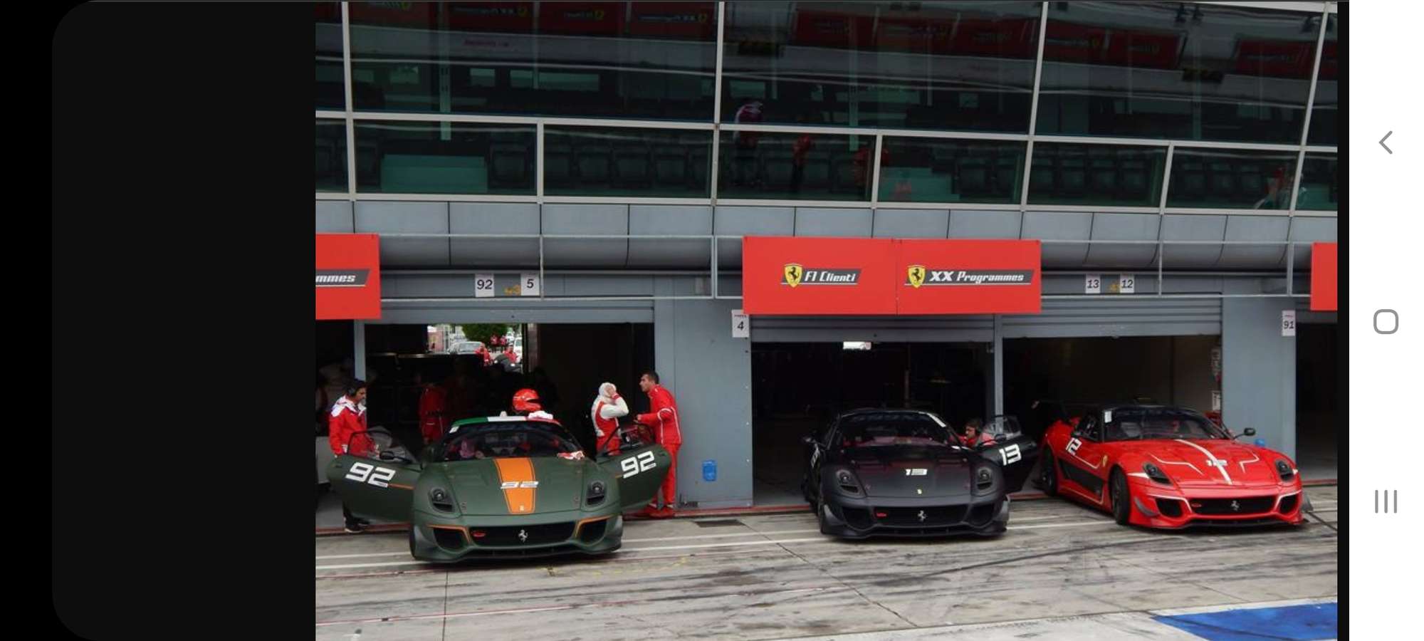 Large Ferrari Formula 1 Clienti Banner-Sold