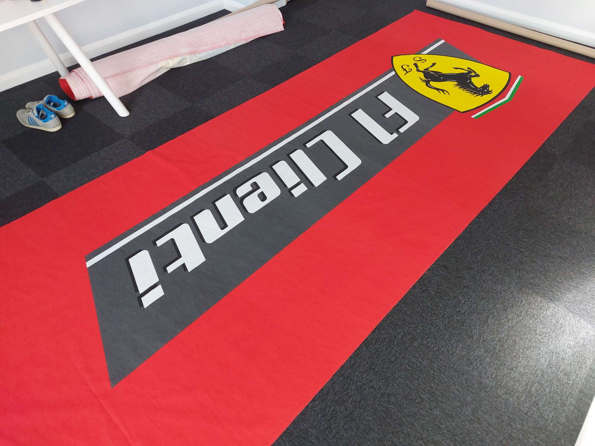 Large Ferrari Formula 1 Clienti Banner-Sold
