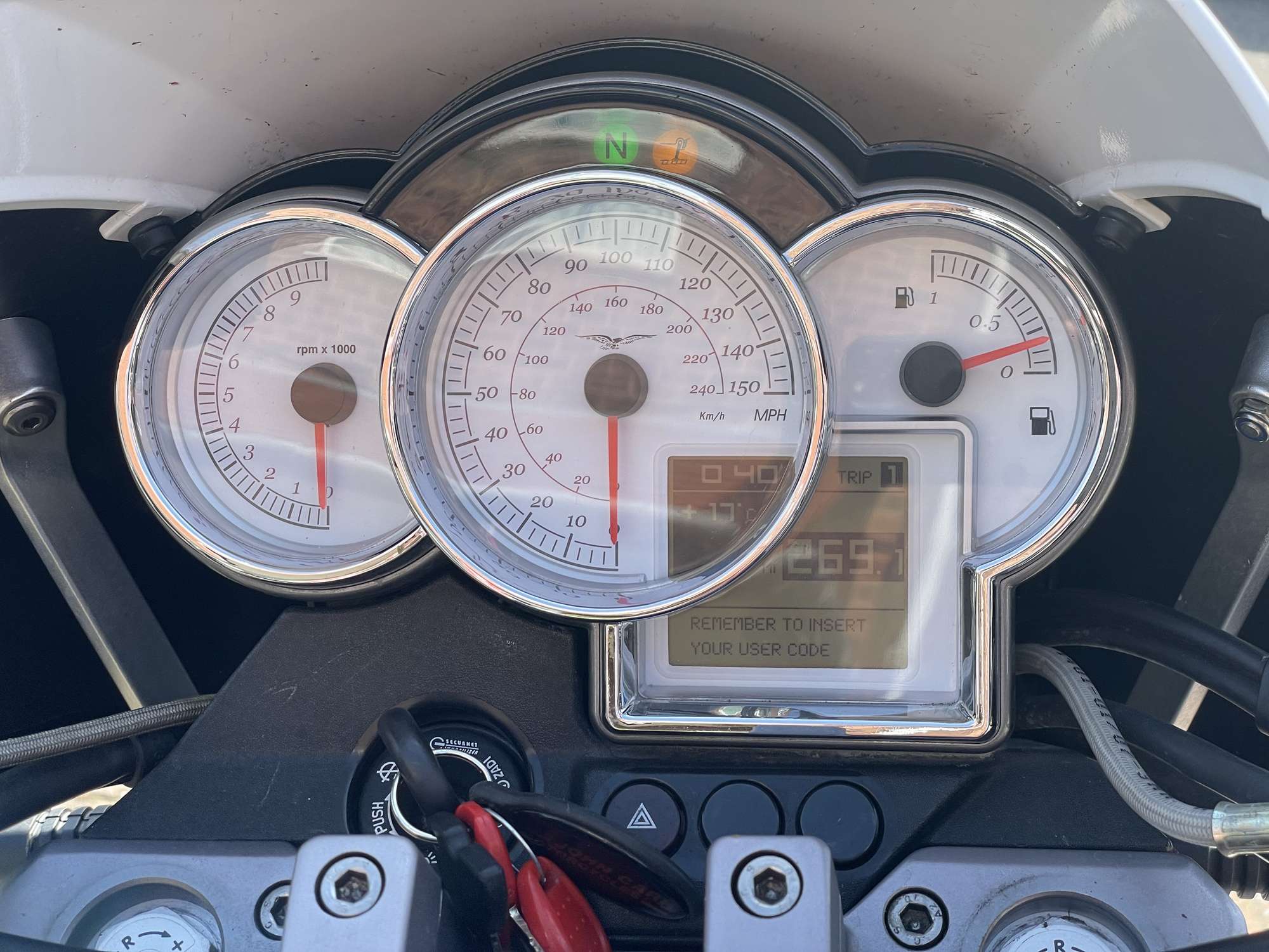 2007 Moto Guzzi V1200 Sport-Sold