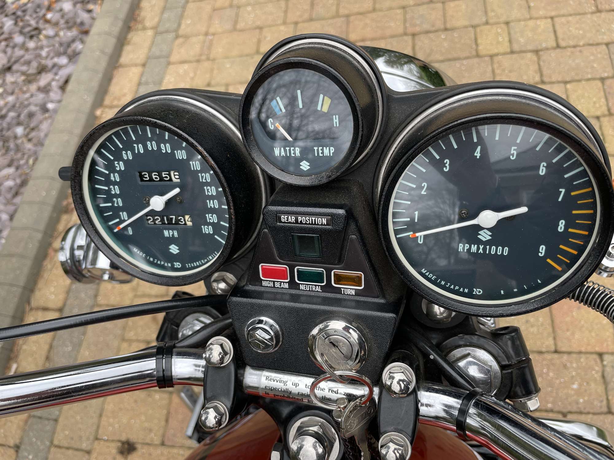 1974 Suzuki GT750L 738cc-Auction Lot