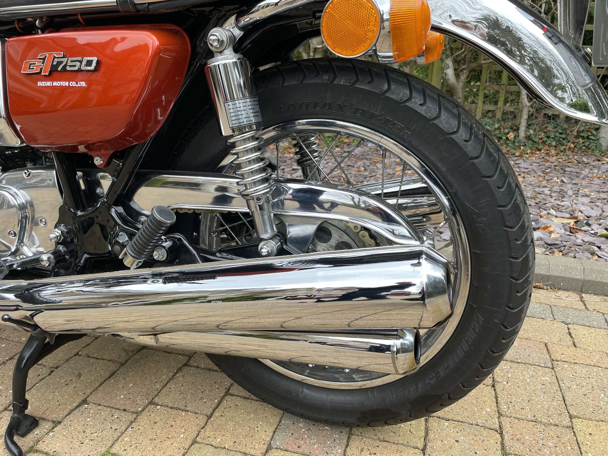 1974 Suzuki GT750L 738cc-Auction Lot