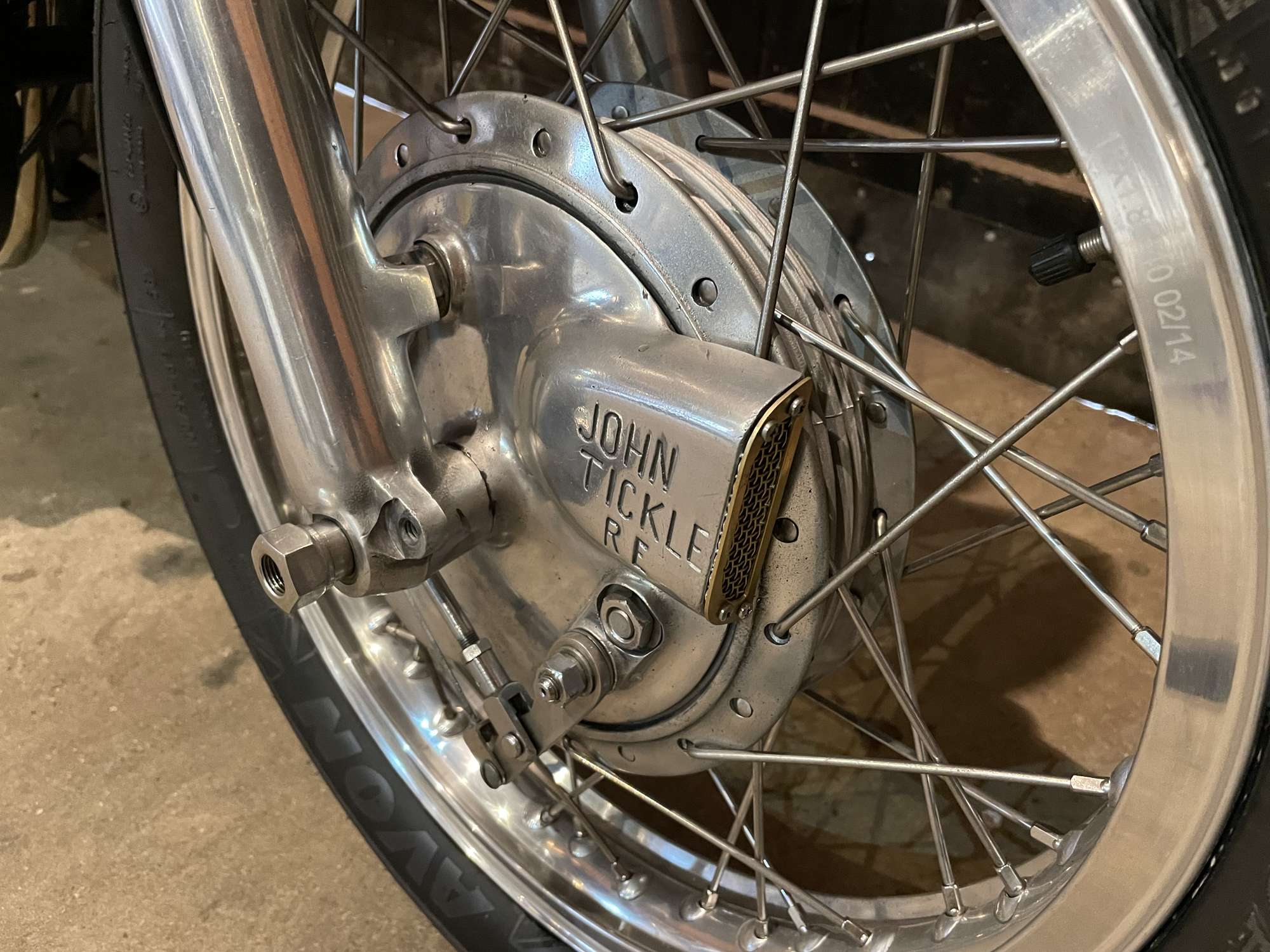 1955 Dresda Triton 750cc-Sold