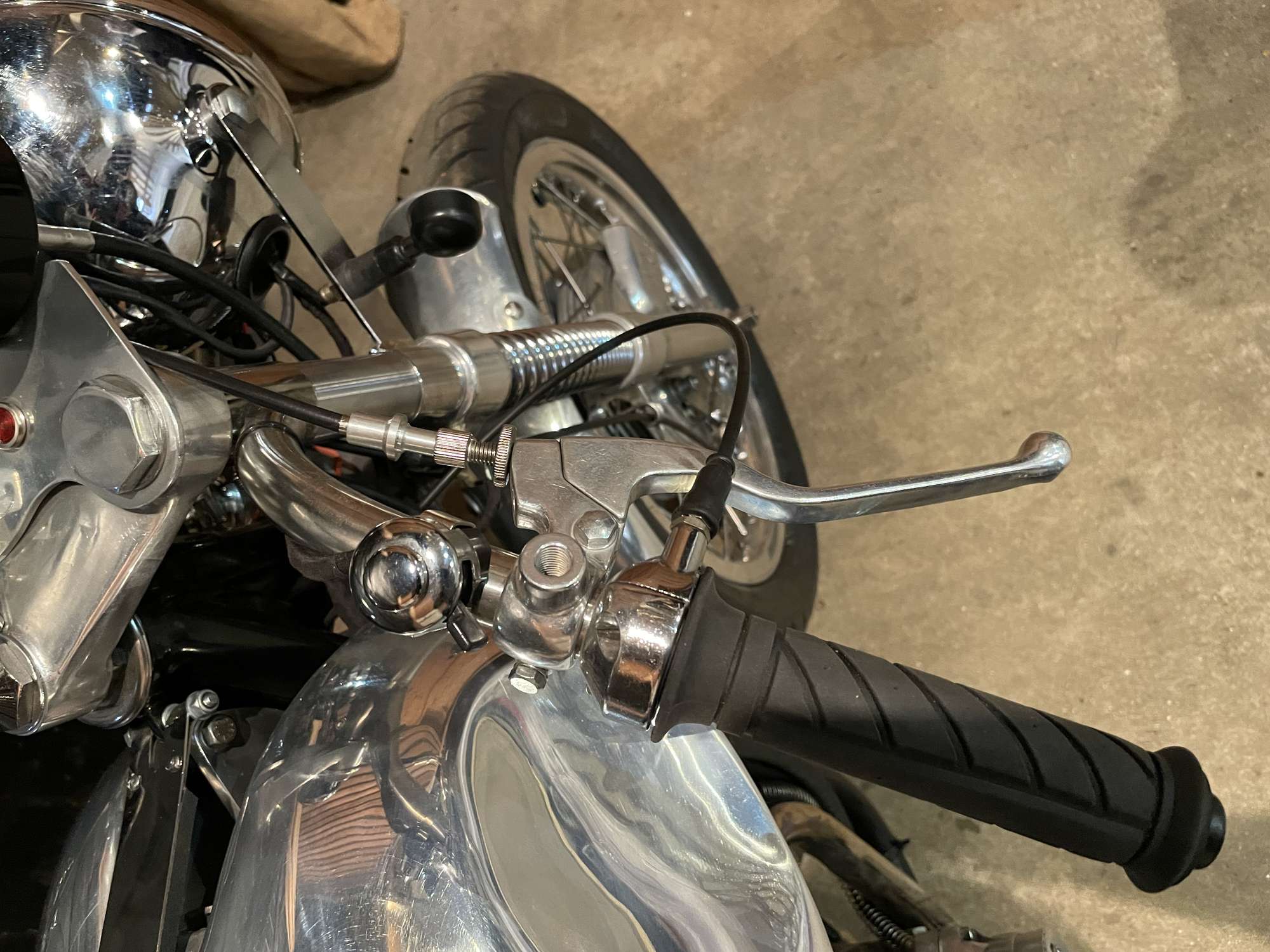 1955 Dresda Triton 750cc-Sold