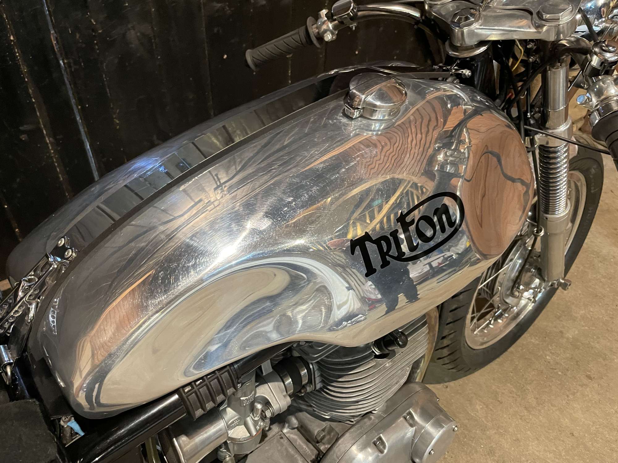 1955 Dresda Triton 750cc-Sold