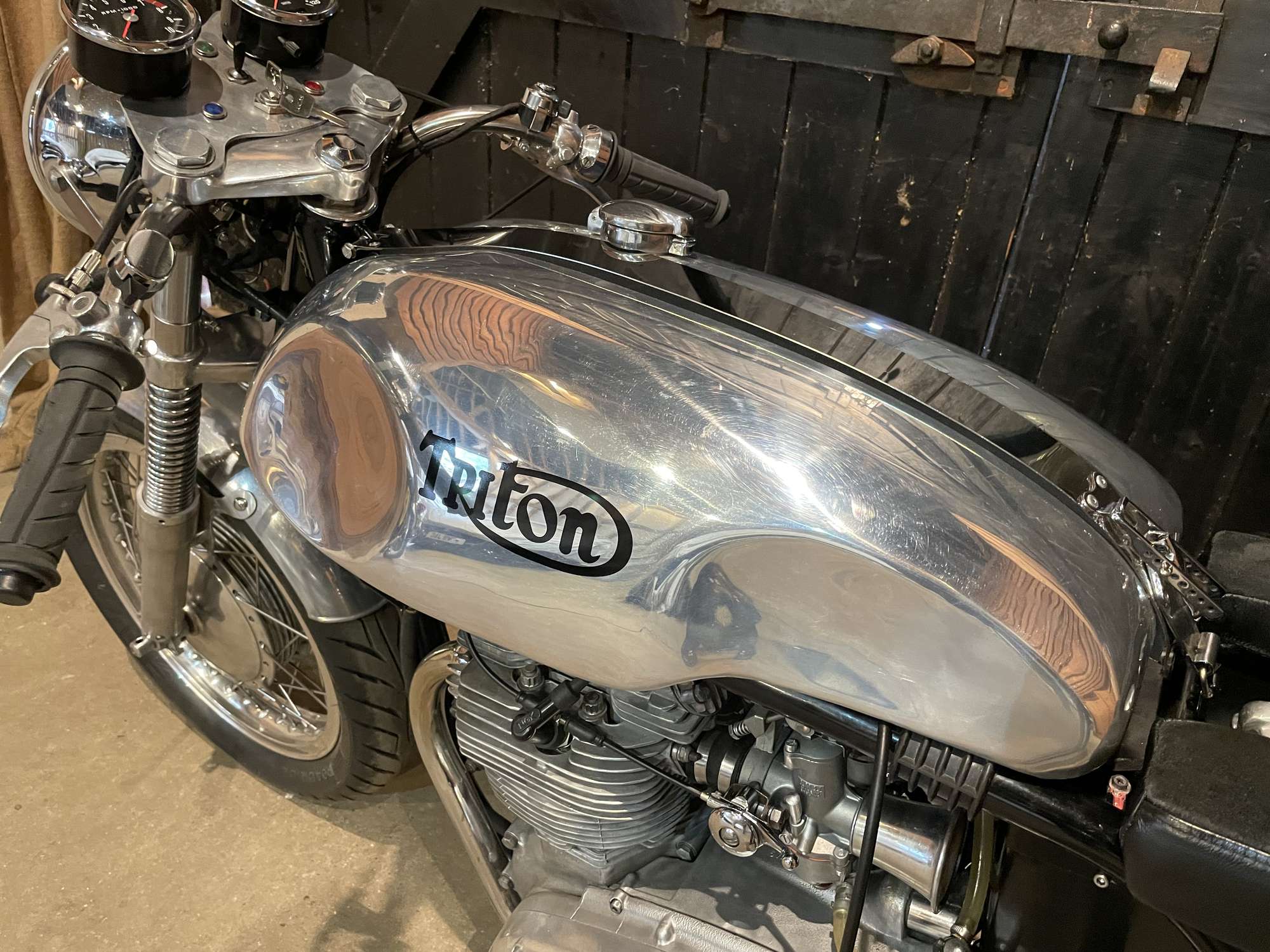 1955 Dresda Triton 750cc-Sold