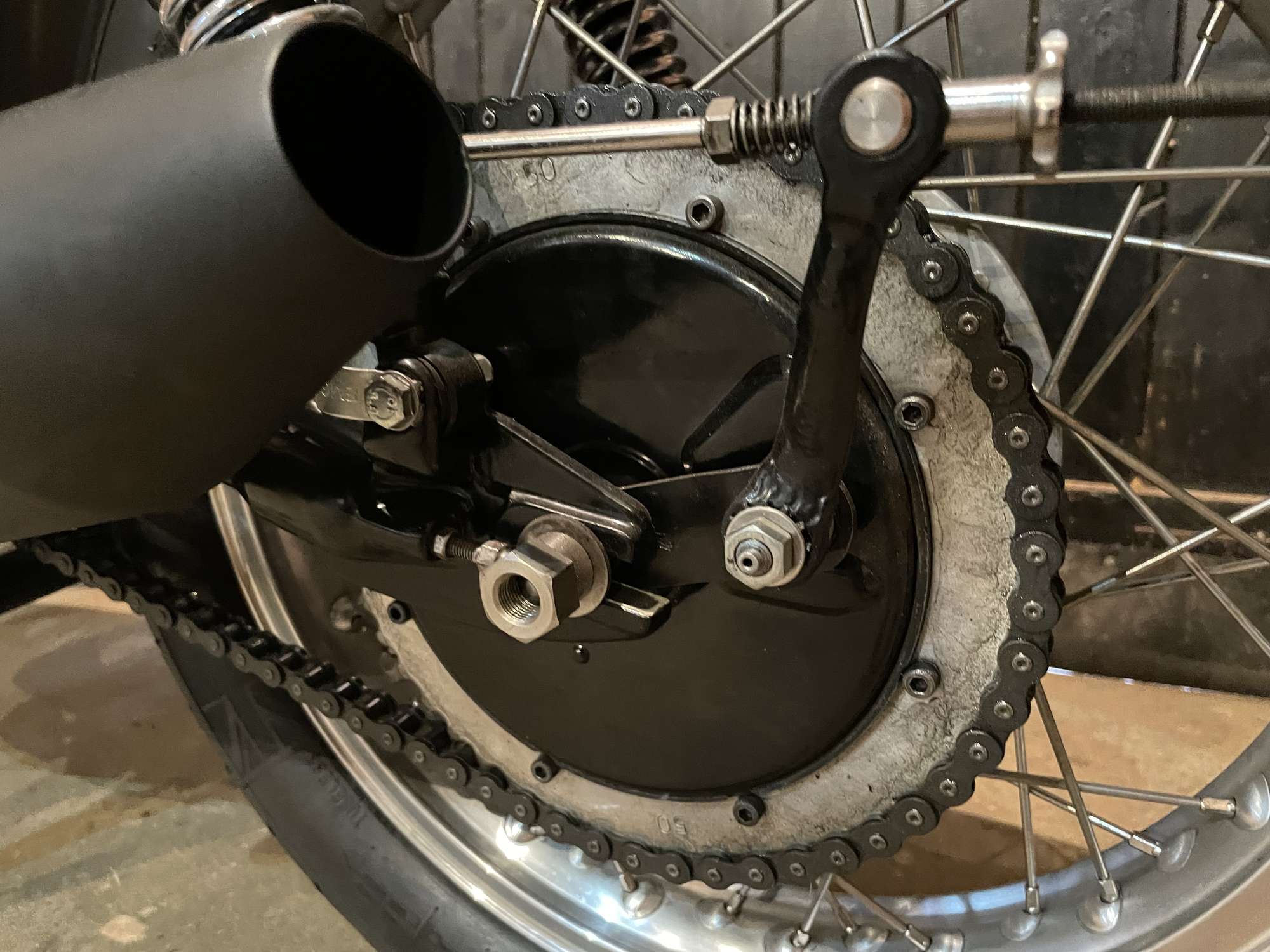 1955 Dresda Triton 750cc-Sold