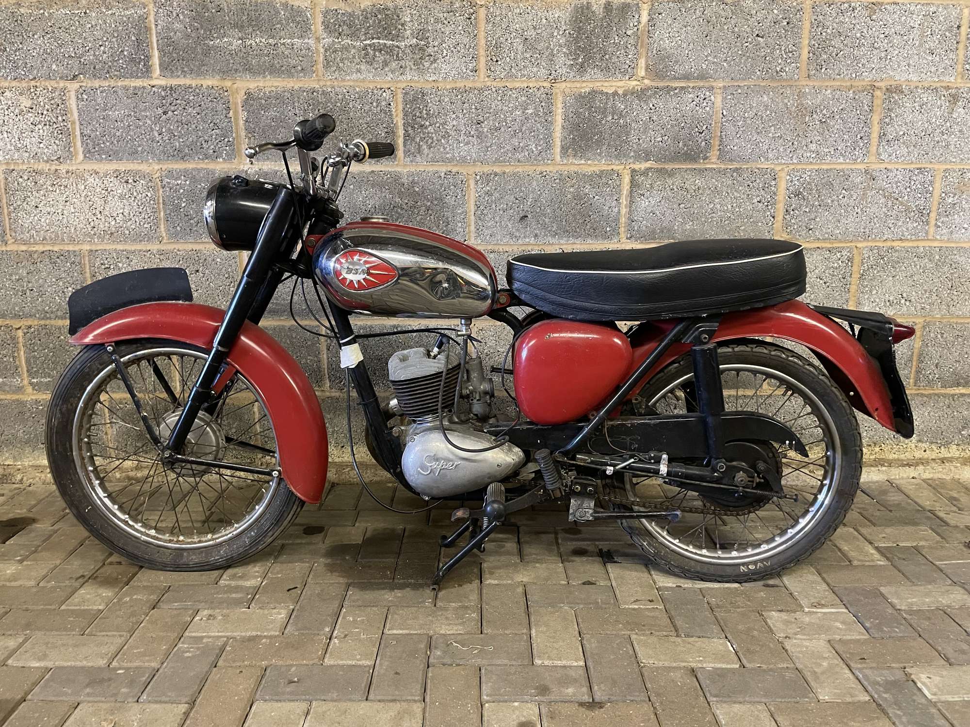 1965 BSA D7 Bantam 175cc-Sold