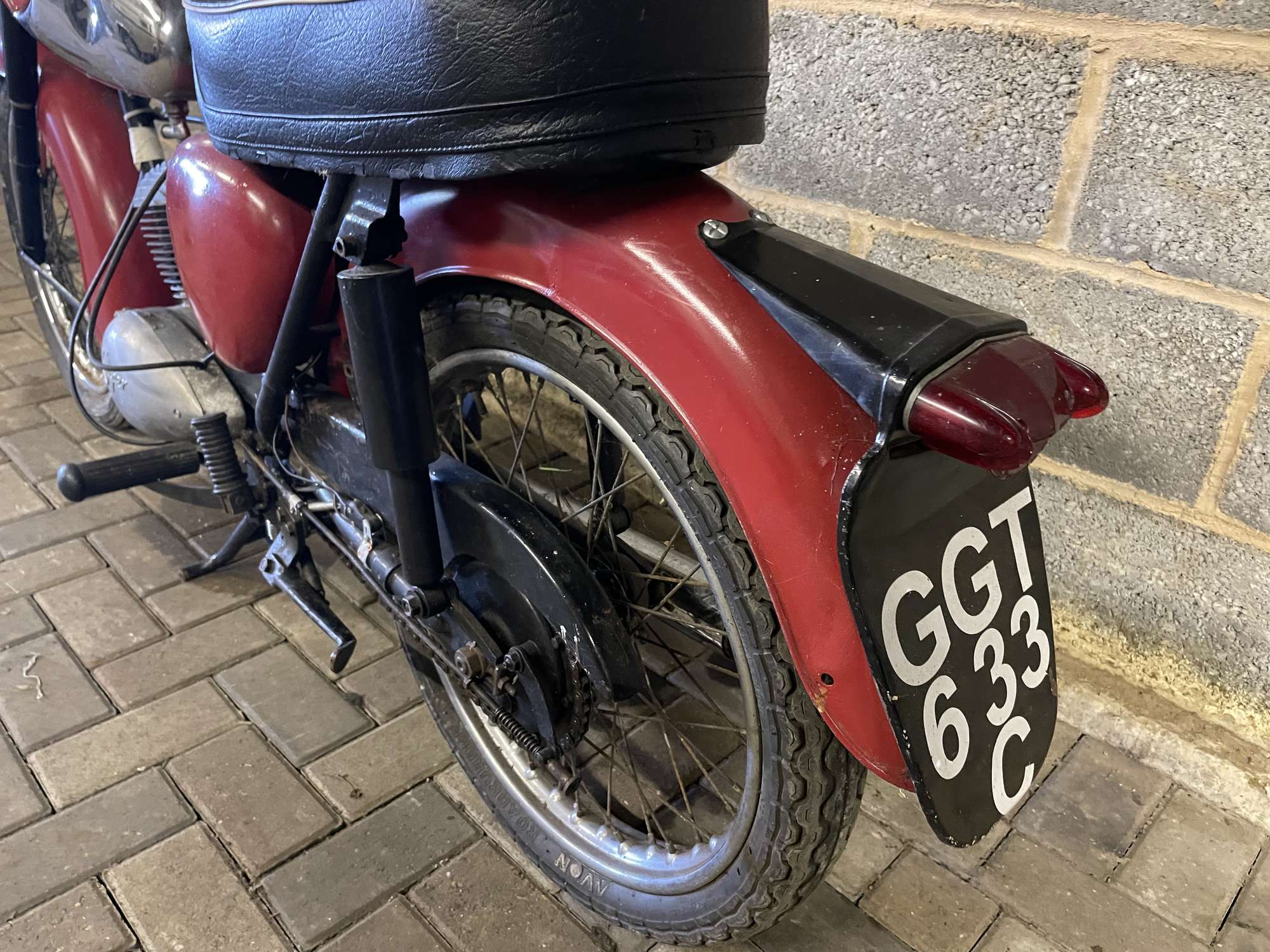 1965 BSA D7 Bantam 175cc-Sold