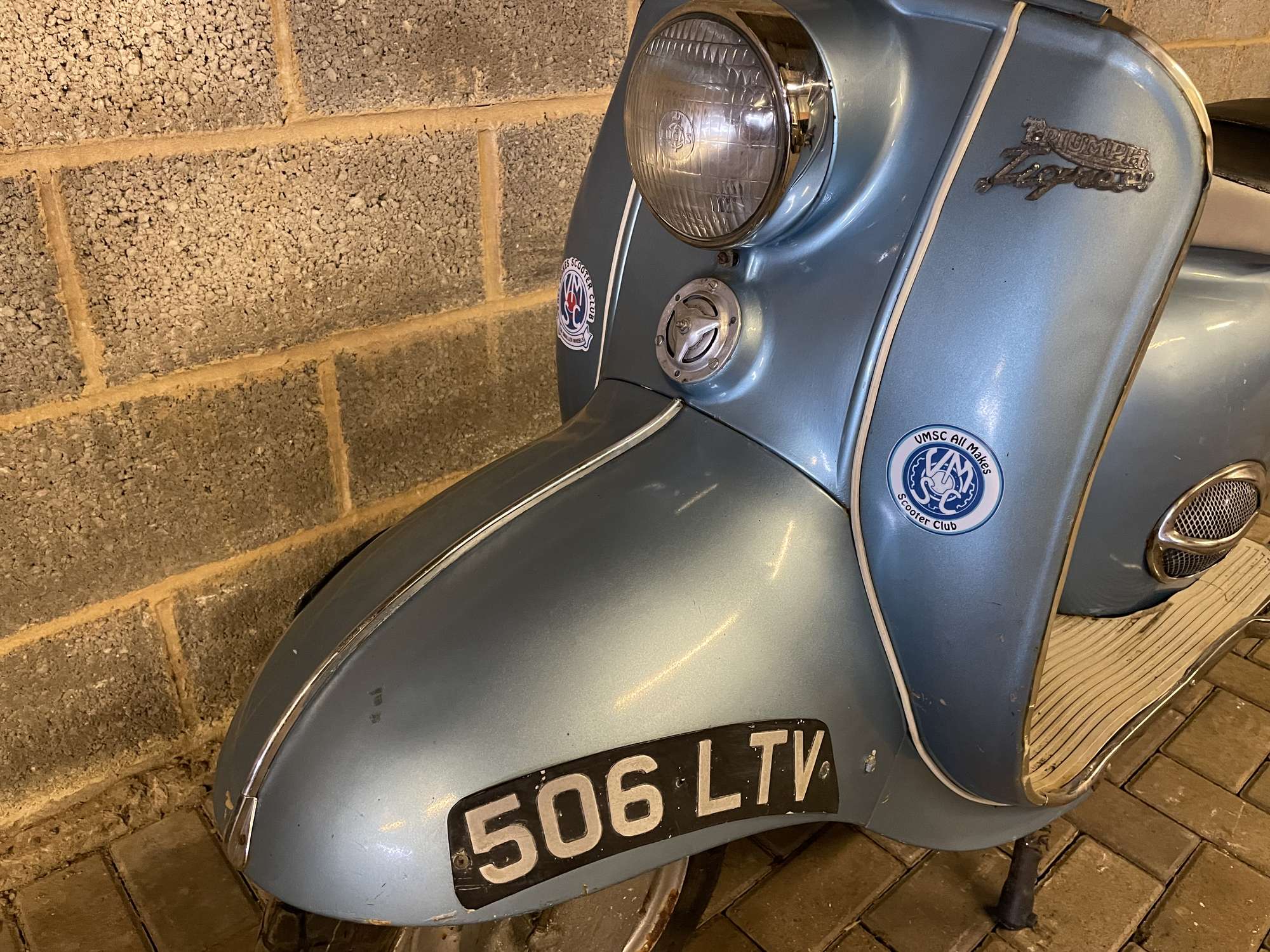 1961 Triumph Tigress Scooter 250cc-Sold