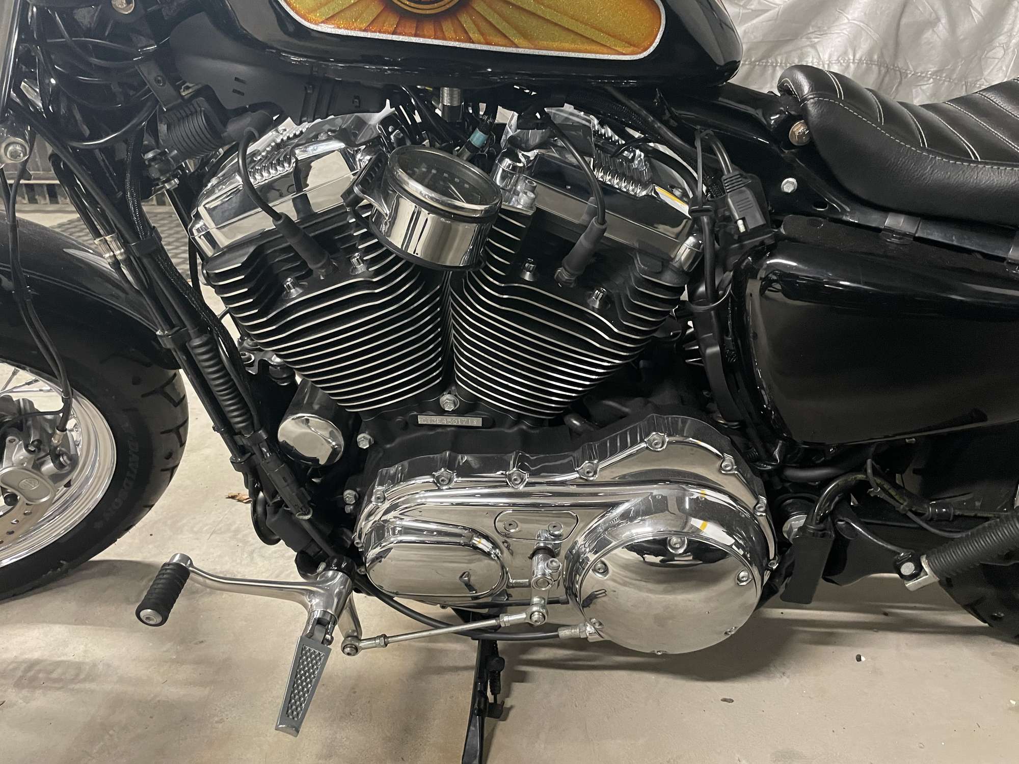 2015 Harley-Davidson XL1200C Sportster Custom 1202cc-Auction Lot