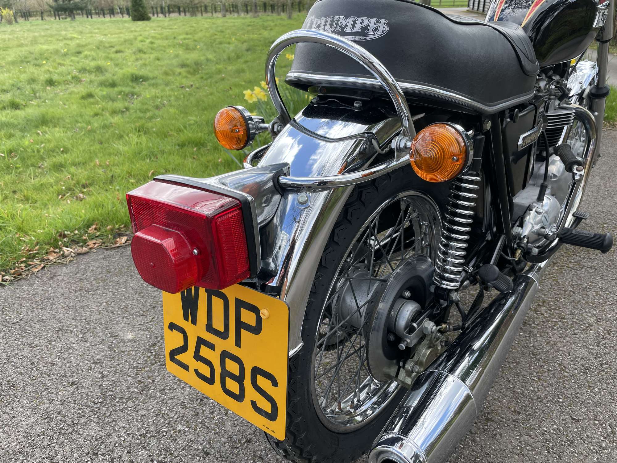 1978 Triumph T140E Bonneville 750cc-Sold