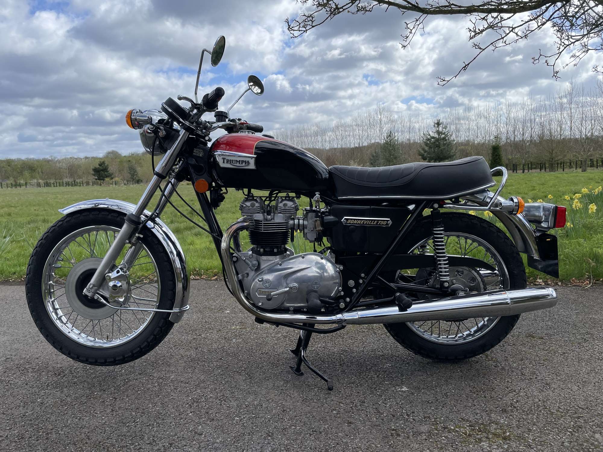 1978 Triumph T140E Bonneville 750cc-Sold