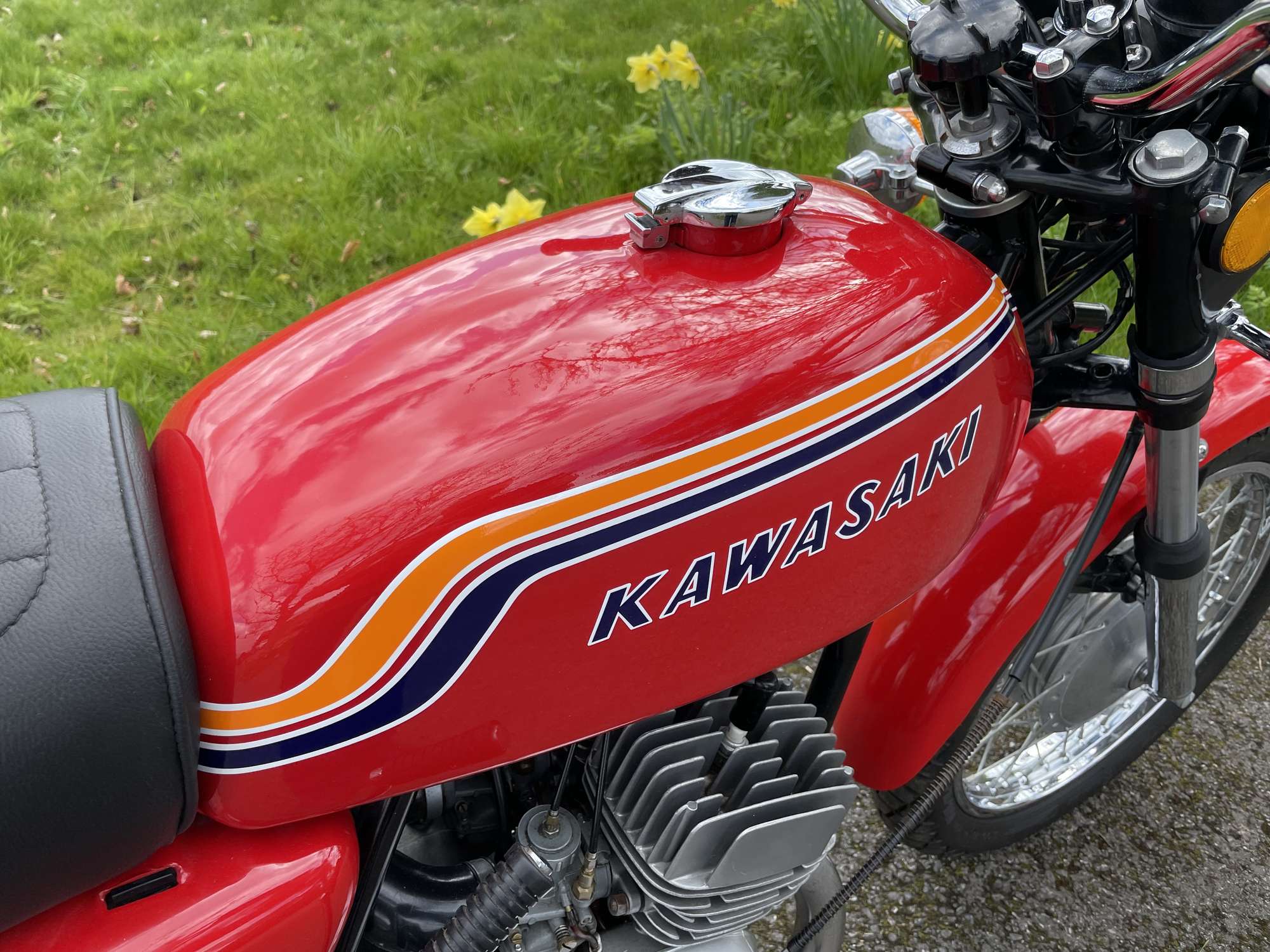 1972 Kawasaki KH350 S2 350cc-Sold