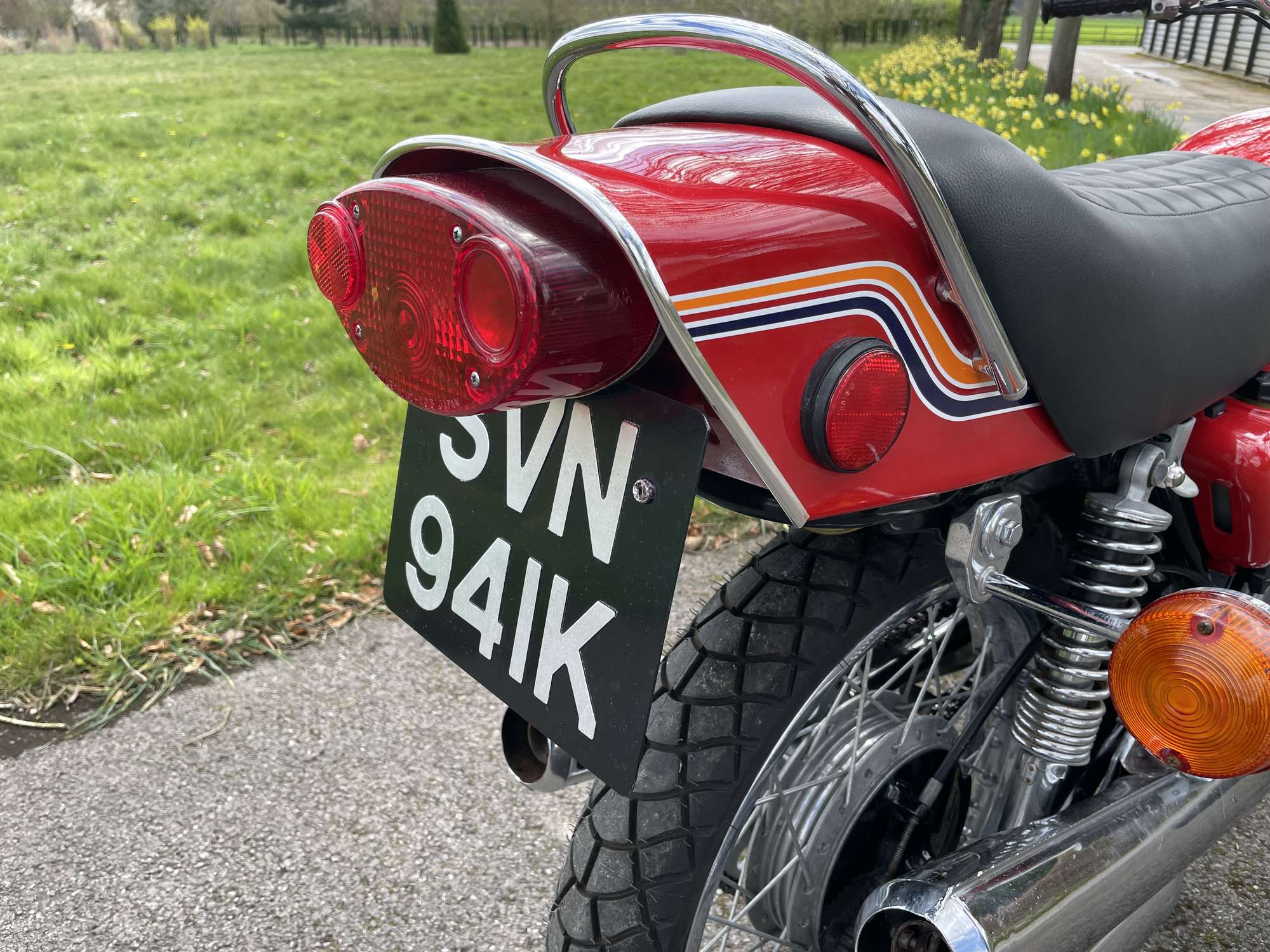 1972 Kawasaki KH350 S2 350cc-Sold