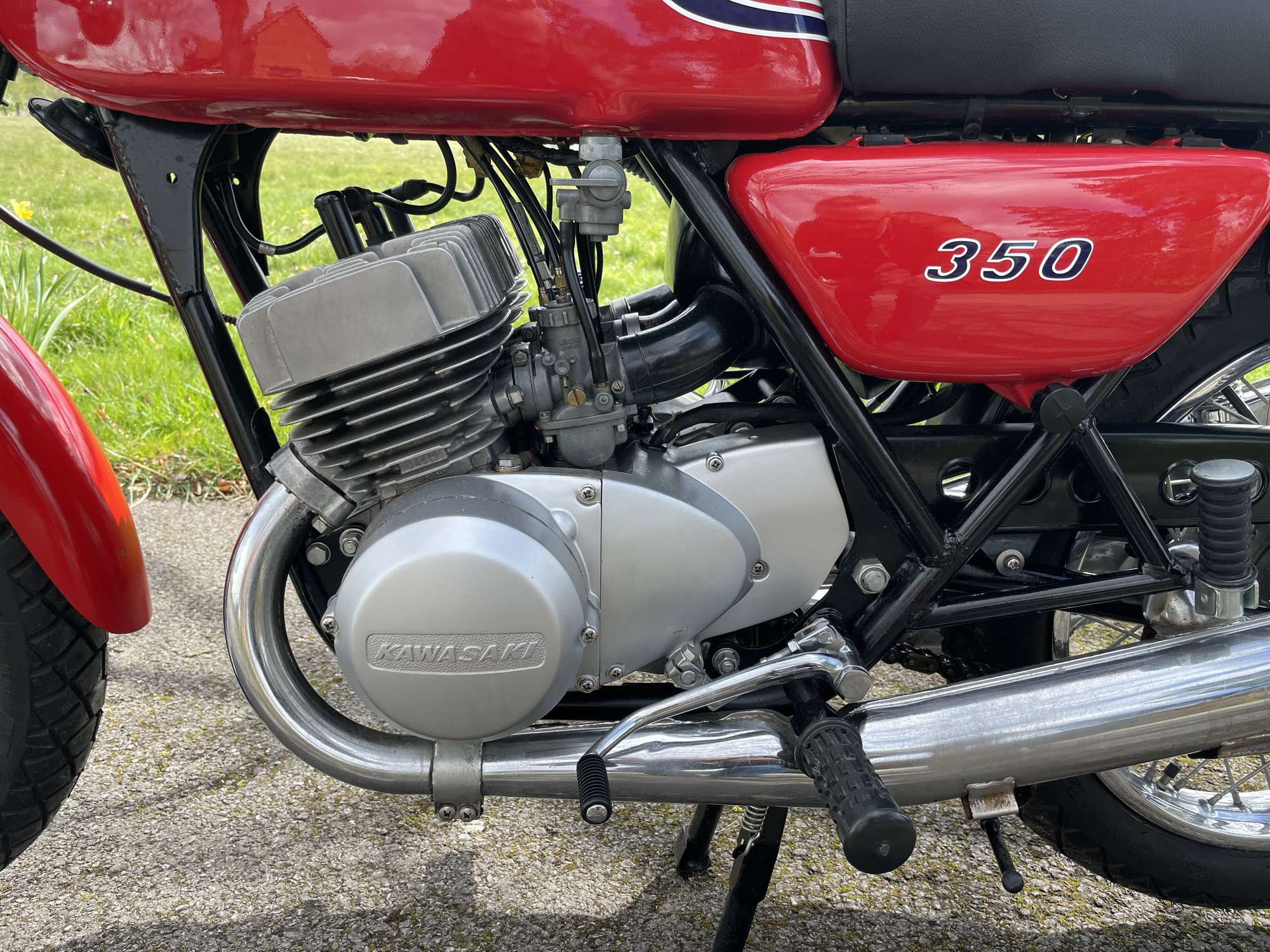 1972 Kawasaki KH350 S2 350cc-Sold