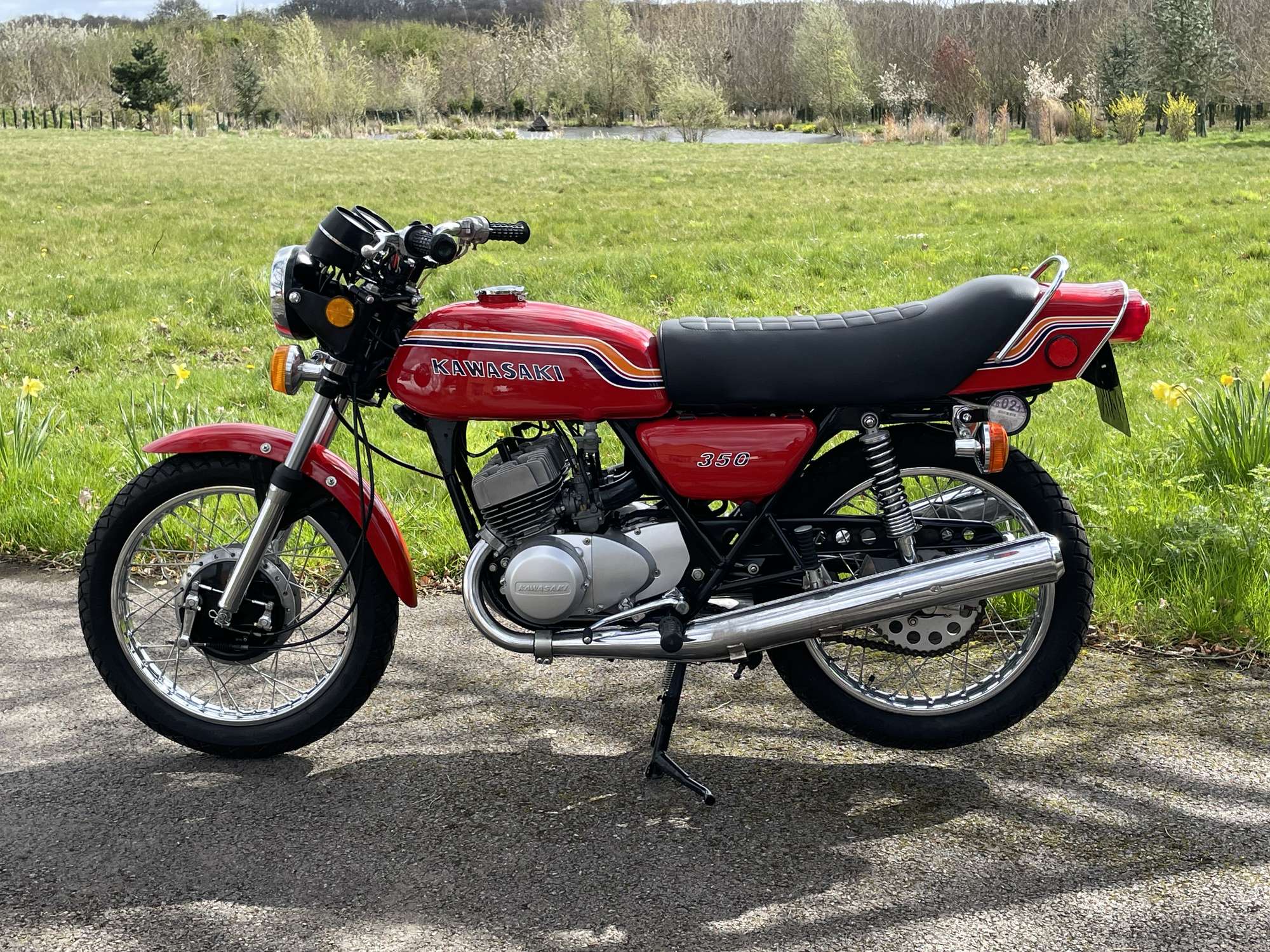 1972 Kawasaki KH350 S2 350cc-Sold