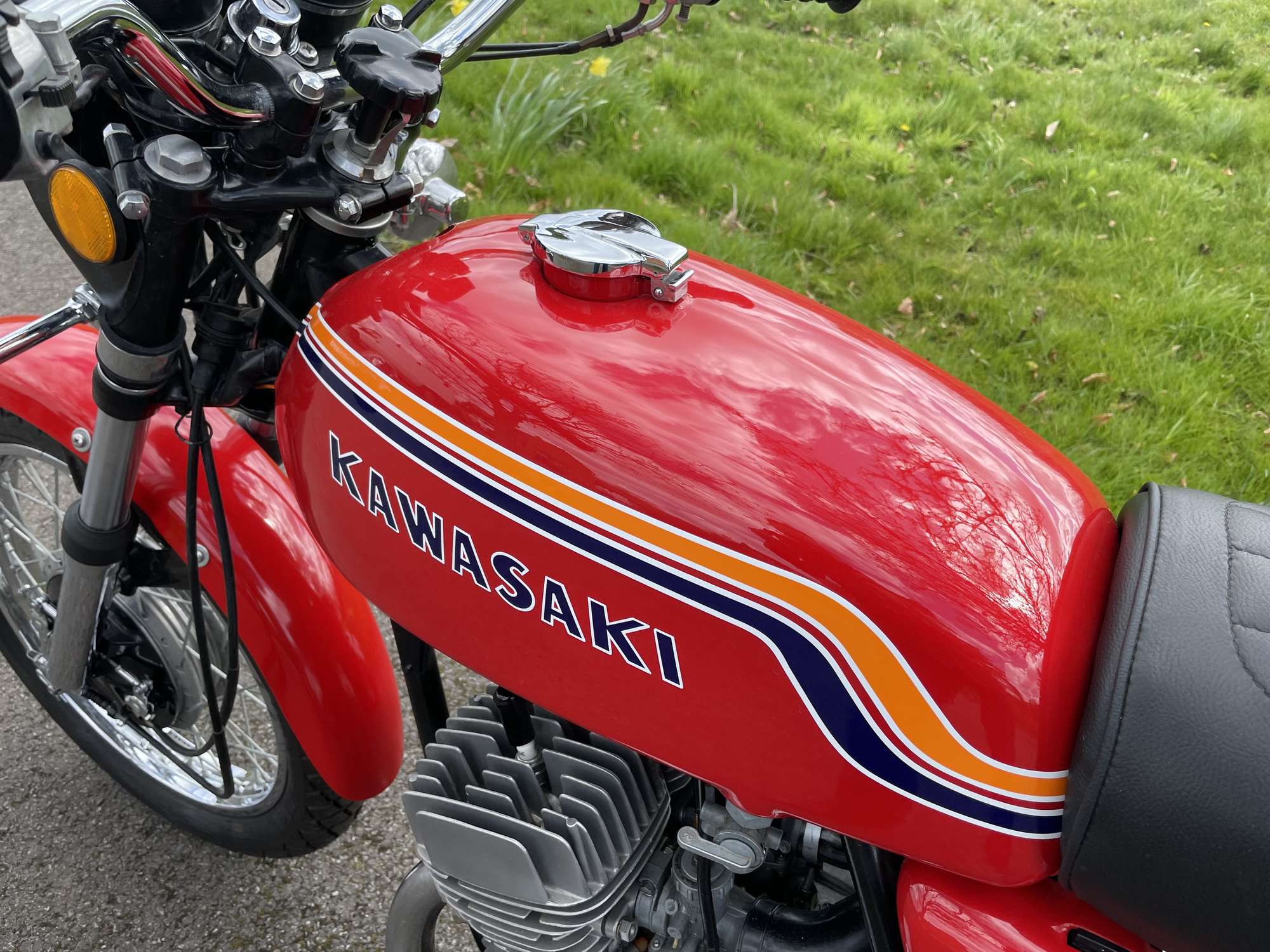 1972 Kawasaki KH350 S2 350cc-Sold