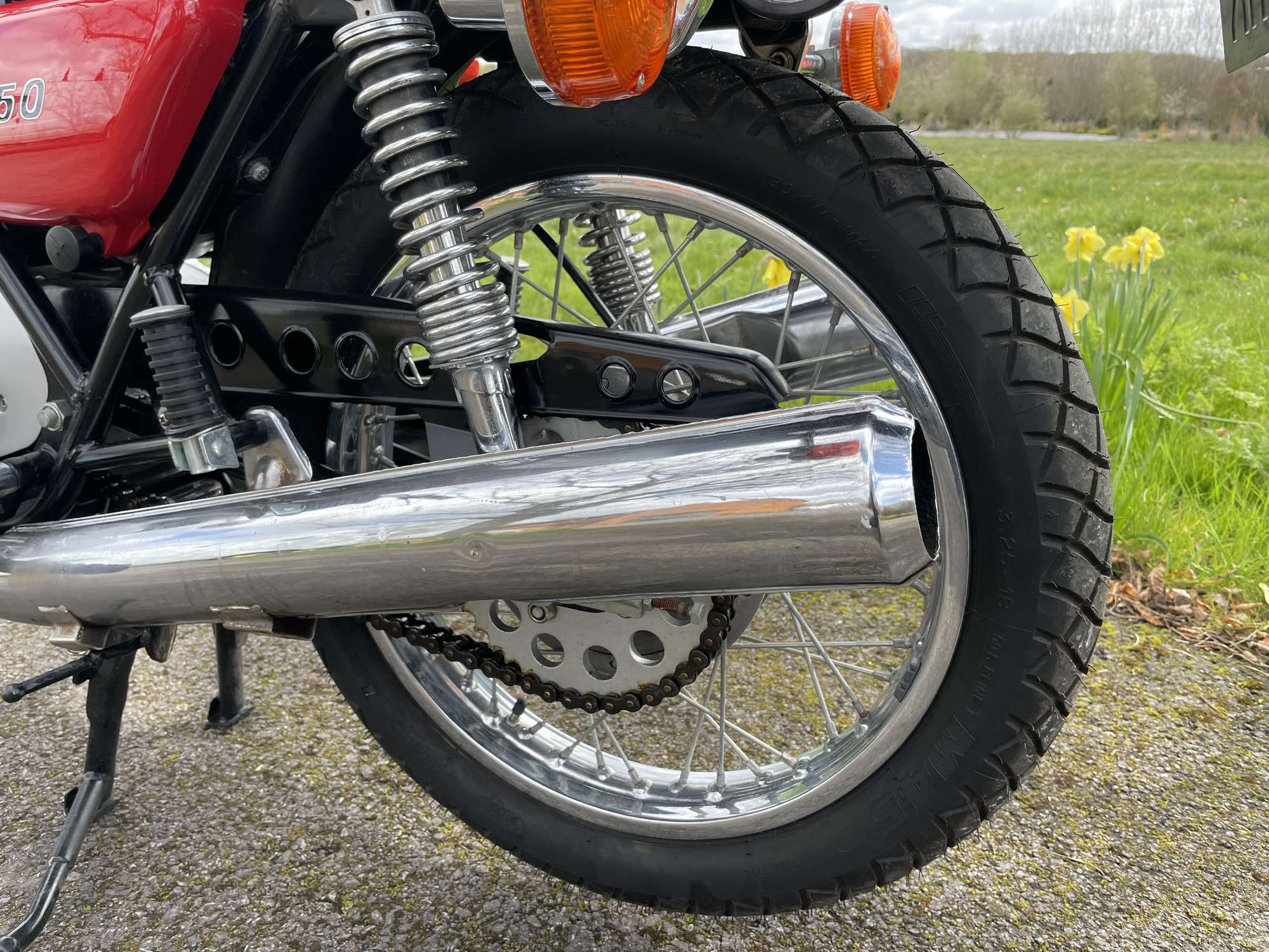 1972 Kawasaki KH350 S2 350cc-Sold