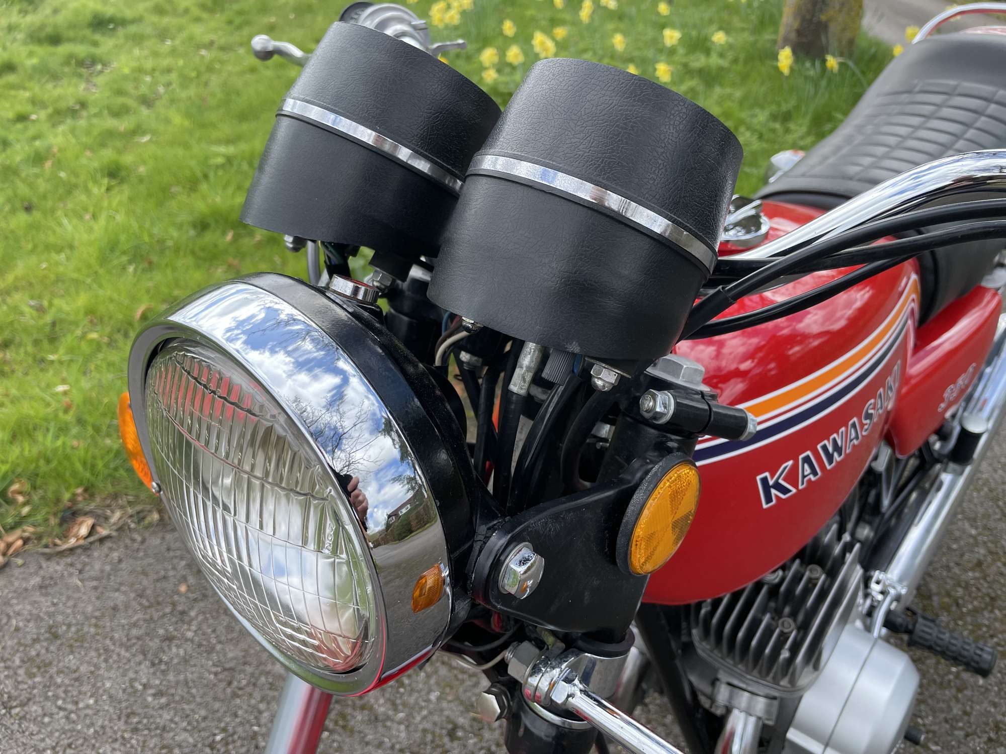 1972 Kawasaki KH350 S2 350cc-Sold