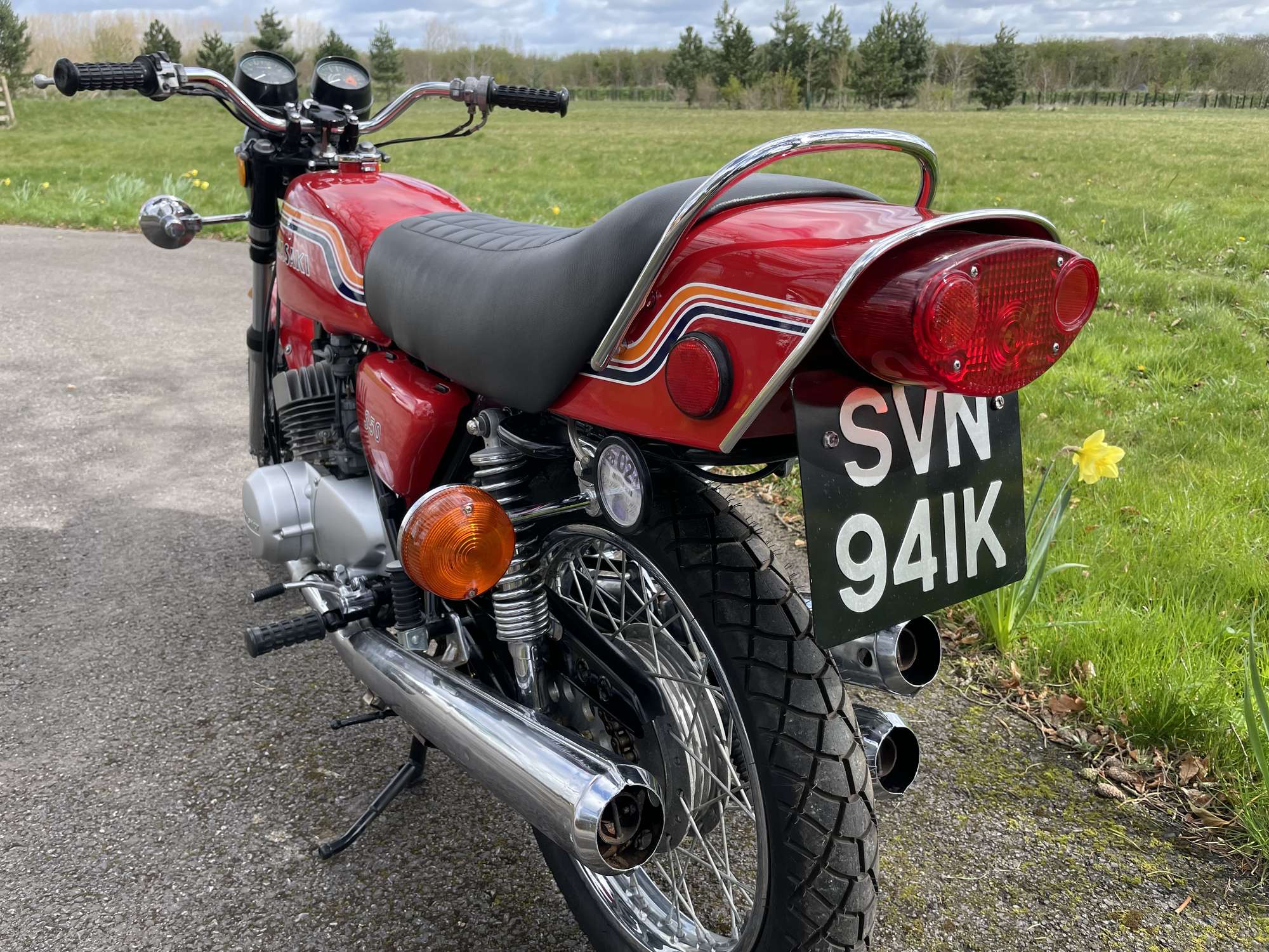 1972 Kawasaki KH350 S2 350cc-Sold