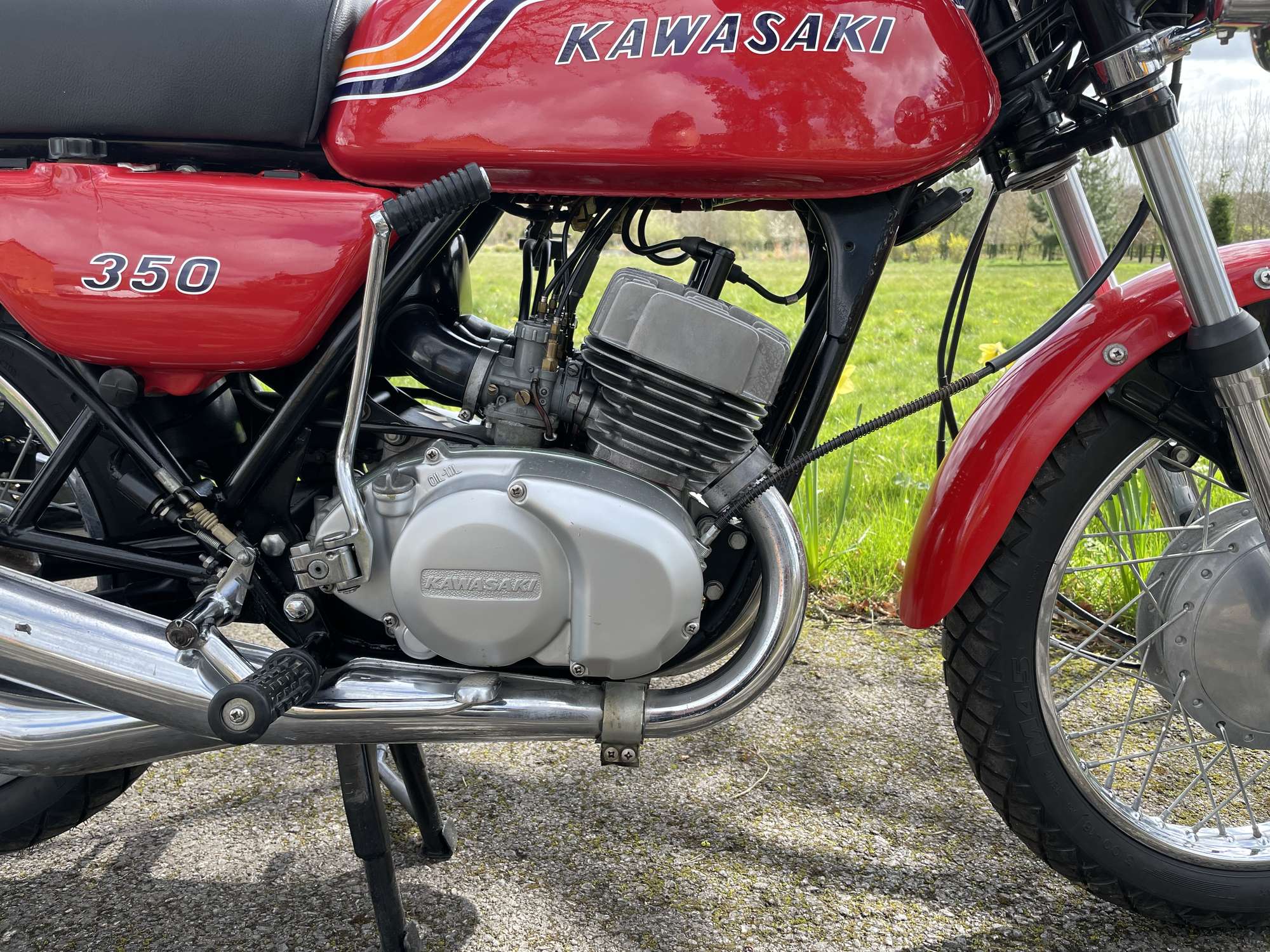 1972 Kawasaki KH350 S2 350cc-Sold